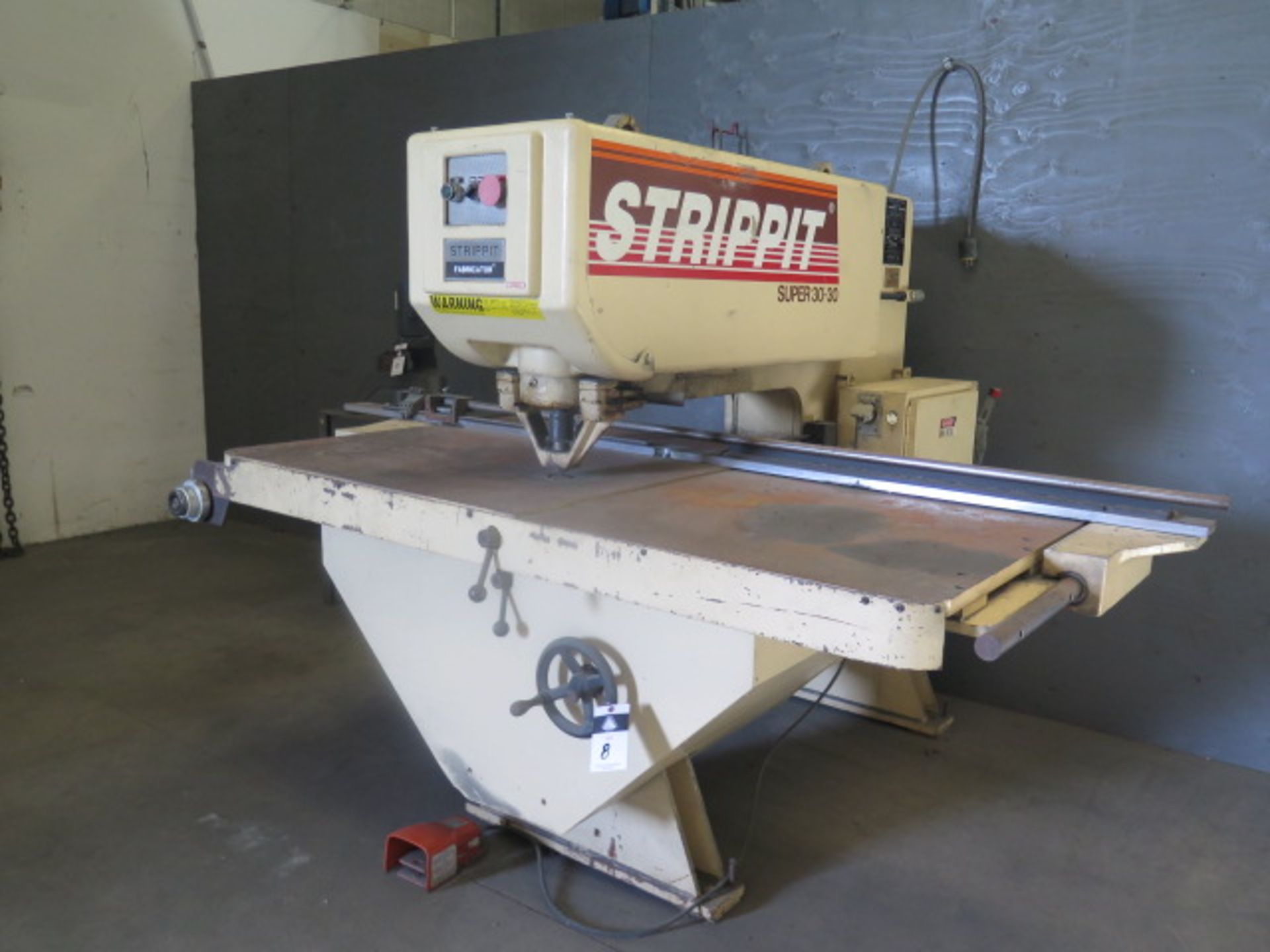 Strippit Super 30/30 30 Ton Single Station Press s/n 2345032895 w/ Single & Nibble Modes, SOLD AS IS - Image 3 of 9
