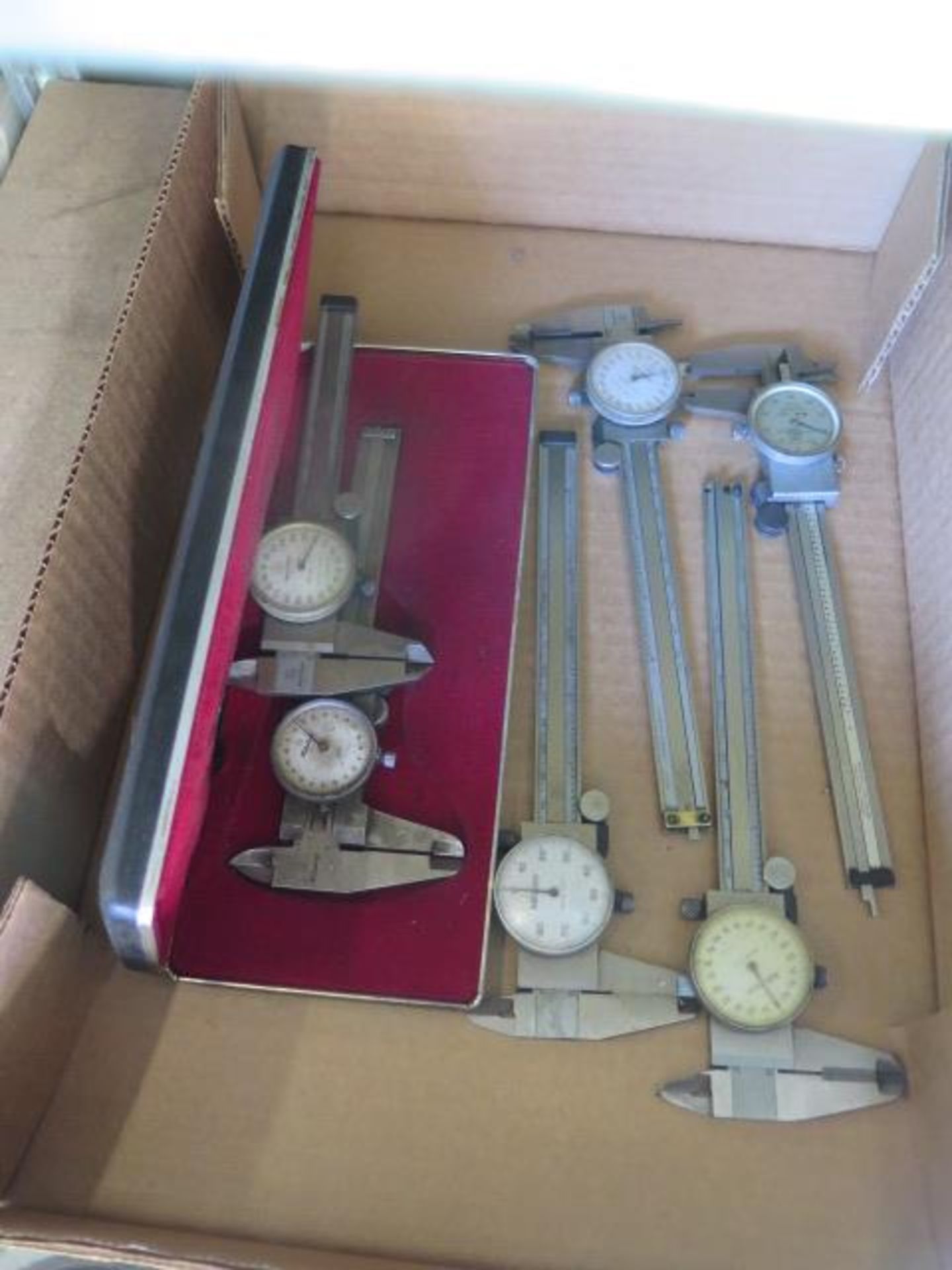 Mitutoyo and Brown & Sharpe 6" and 4" Dial Calipers (6) (SOLD AS-IS - NO WARRANTY) - Image 2 of 4