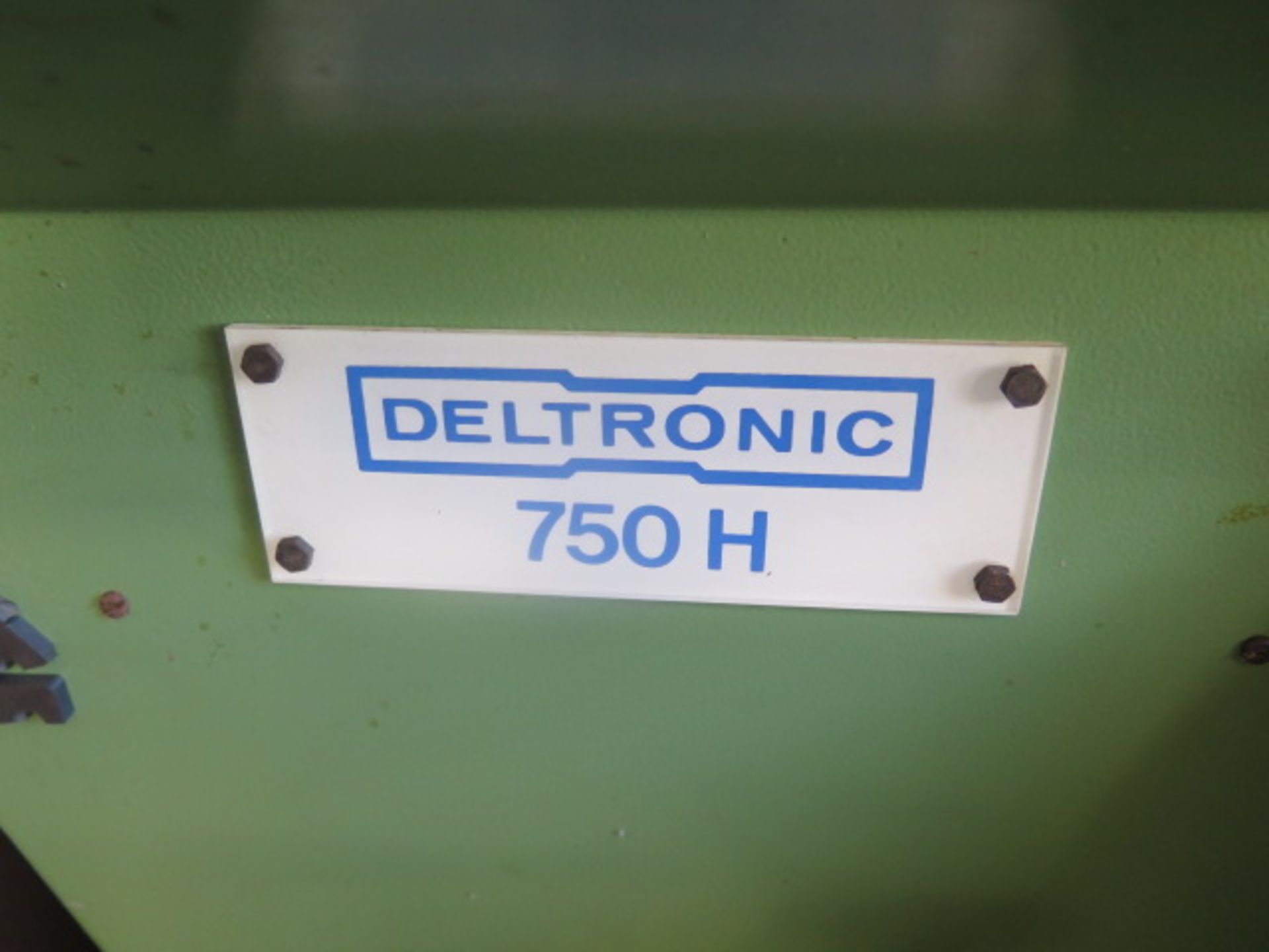 Deltronic 750H Floor Model Optical Comparator w/ Heidenhain DRO, Digital Angular Readout, SOLD AS IS - Image 4 of 15