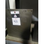 10" x 12" x 8" Angle Plate (SOLD AS-IS - NO WARRANTY)