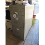 File Cabinet and (3) Shelves (SOLD AS-IS - NO WARRANTY)