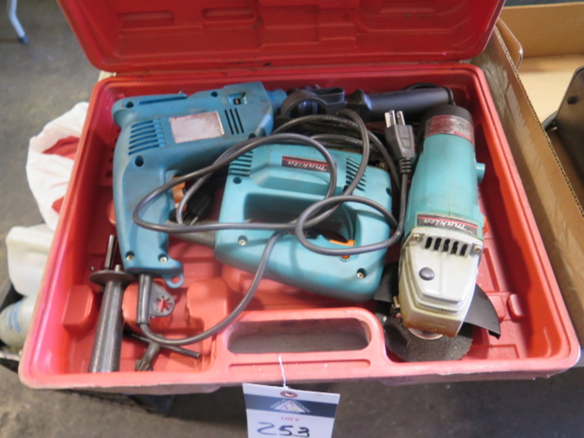 Makita Electric Angl -Grinder and Jig Saw Set (SOLD AS-IS - NO WARRANTY) - Image 2 of 5