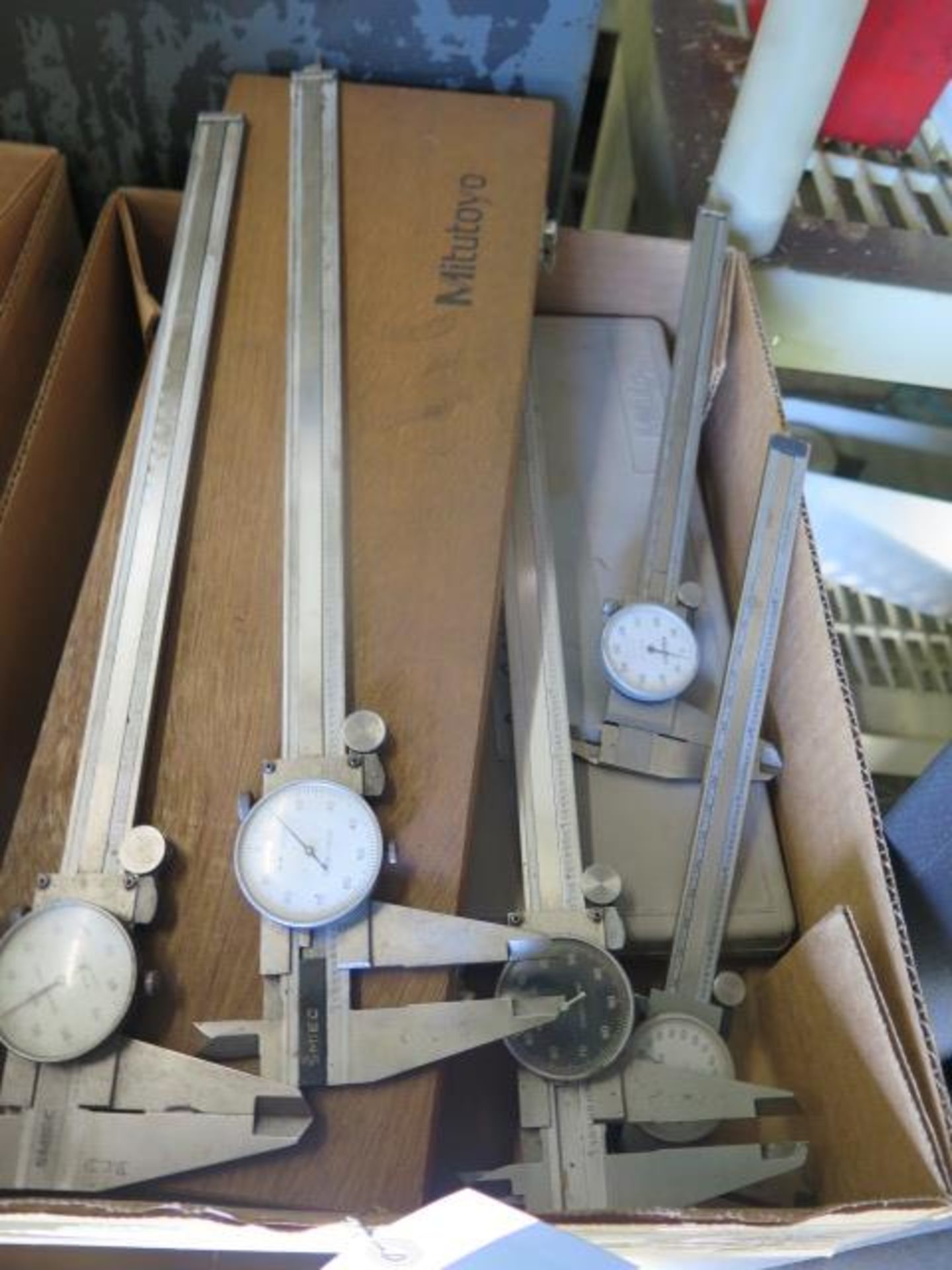 Mitutoyo and Import 12" and 8" Dial Calipers (7) (SOLD AS-IS - NO WARRANTY) - Image 2 of 8