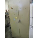 Storage Cabinet w/ Misc (SOLD AS-IS - NO WARRANTY)