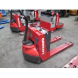Raymond 102T-F45L 4500 Lb Cap Walk-Behind Electric Pallet Mover,w/ 24V, Built-In Charger, SOLD AS IS