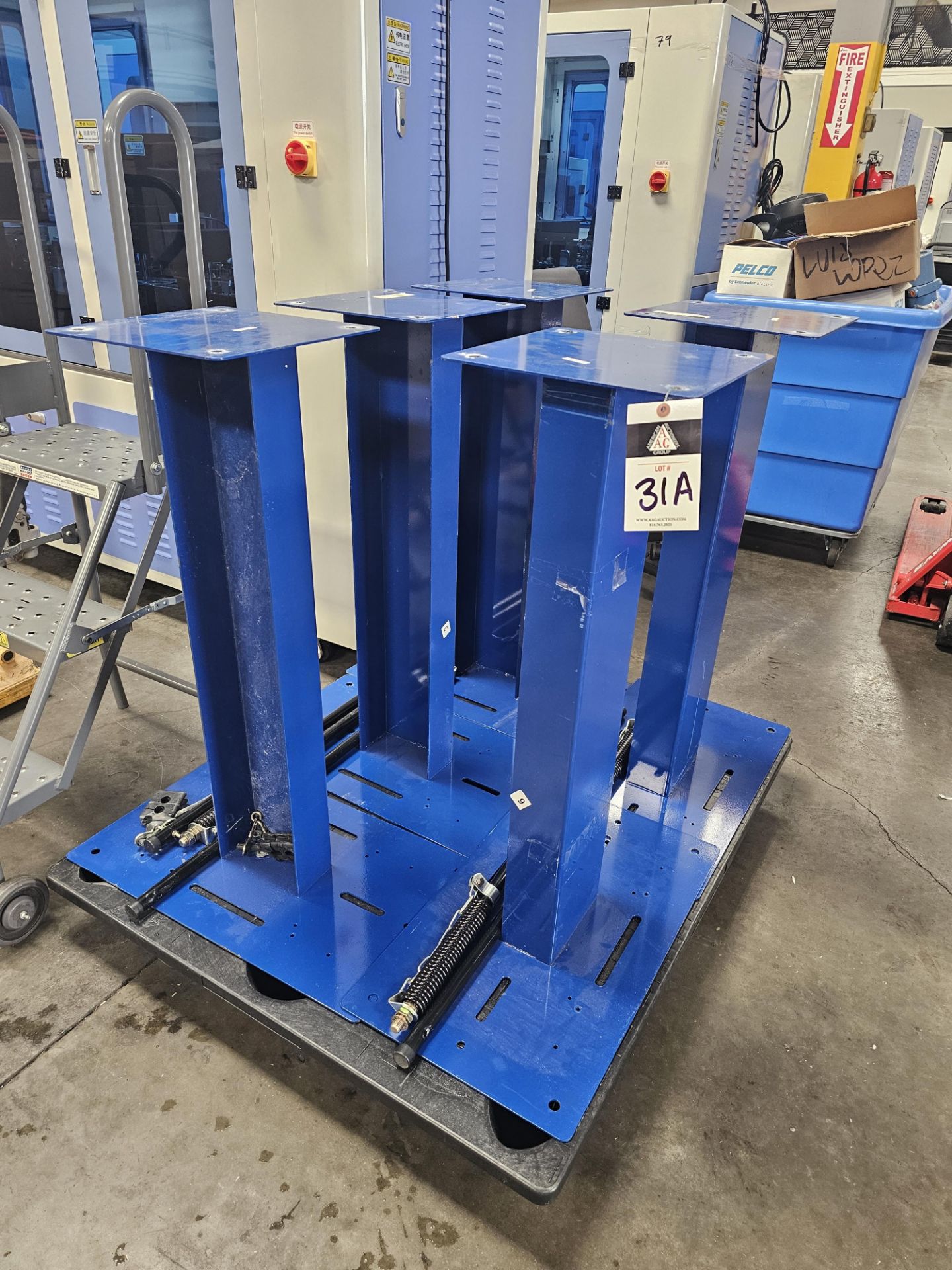 Forklift Charger Stands (5) (SOLD AS-IS - NO WARRANTY)