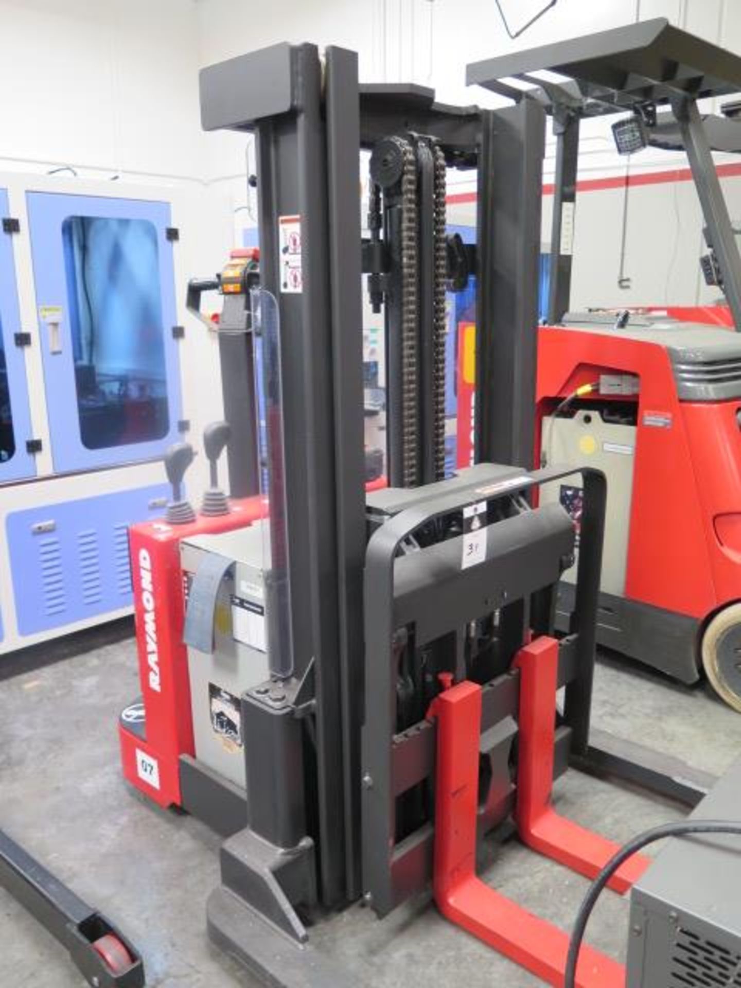 Raymond RRS30 3000 Lb Cap Walk-Behind Electric Pallet Mover s/nRRS-16-02727 w/ 100” Lift, SOLD AS IS - Image 2 of 13
