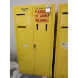 Justrite Flammables Storage Cabinet (SOLD AS-IS - NO WARRANTY)