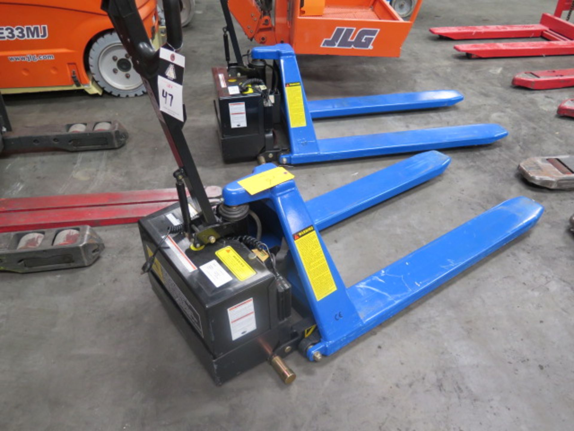 2015 Import mdl L-270-DC-HD 3000 Lb Cap Electric Pallet Jack w/ Built-In Charger, SOLD AS IS - Image 2 of 8