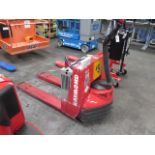 Raymond 102T-F45L 4500 Lb Cap Walk-Behind Electric Pallet Mover w/ 24V NO CHARGER, SOLD AS IS
