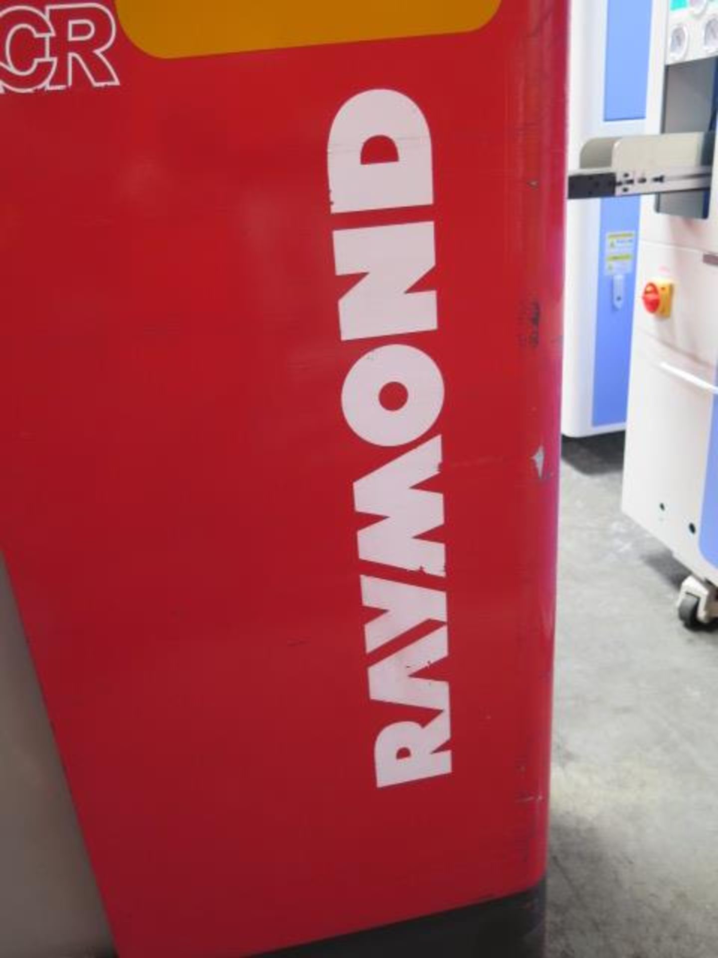 Raymond 410-C35TT 3500 Lb Cap Short Mast Stand-In Electric Pallet Mover s/n 410-08-16059, SOLD AS IS - Image 3 of 15
