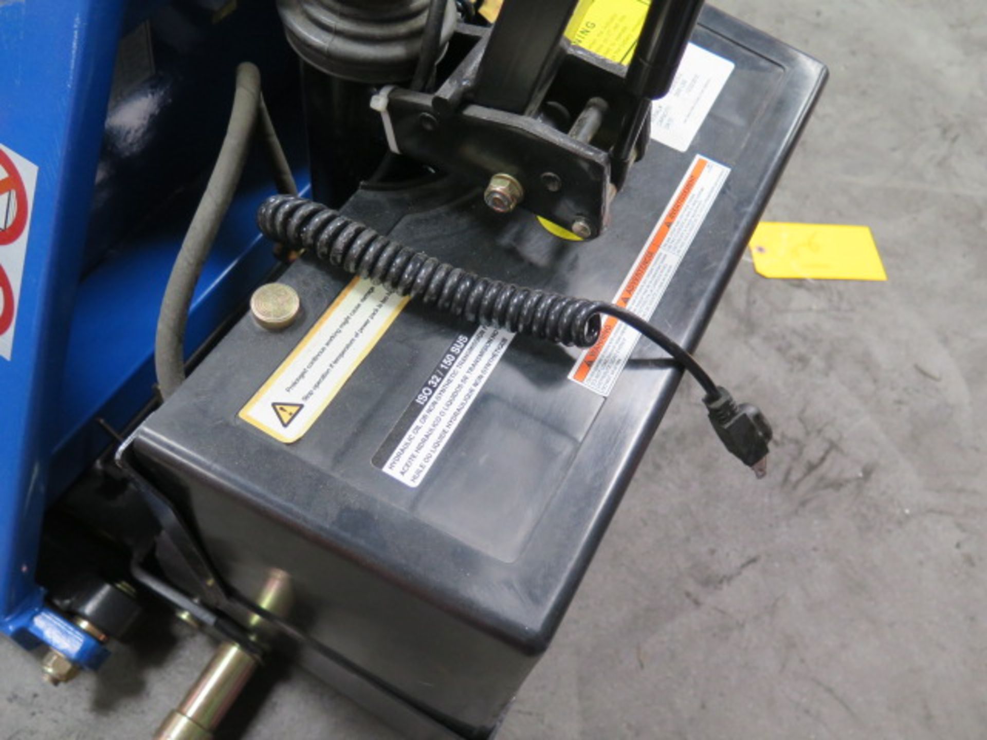 2015 Import mdl L-270-DC-HD 3000 Lb Cap Electric Pallet Jack w/ Built-In Charger, SOLD AS IS - Image 5 of 8