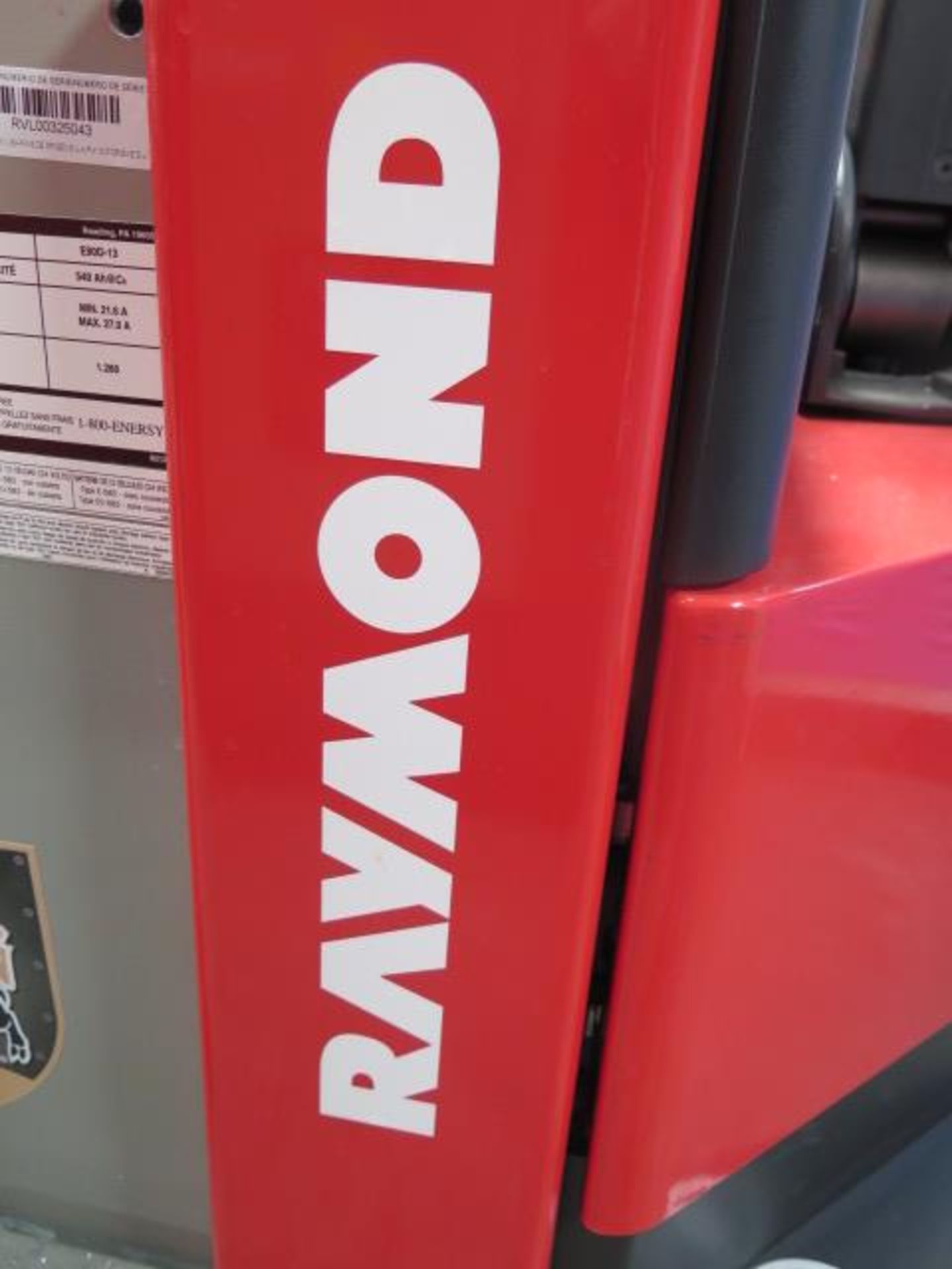 Raymond RRS30 3000 Lb Cap Walk-Behind Electric Pallet Mover s/nRRS-16-02727 w/ 100” Lift, SOLD AS IS - Image 4 of 13