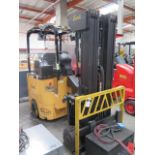 Bendi Landoll B30/42E180D 3000 Lb Articulating Electric Forklift s/nB30/42AC-1105A-06581,SOLD AS IS