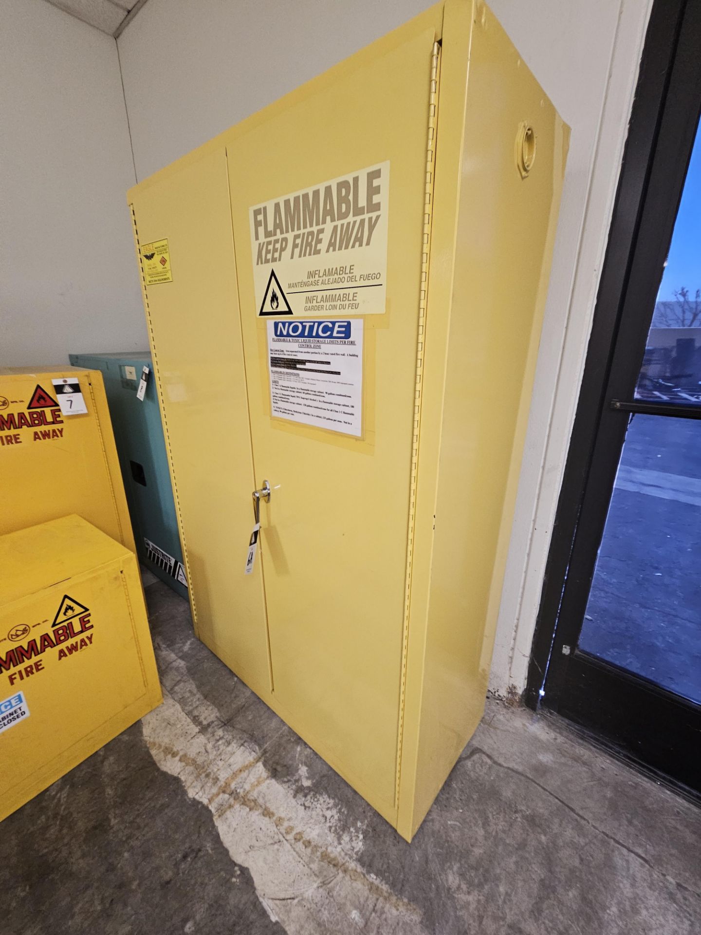 Eagle Flammable Cabinet 45 Gallon Cap. Mod. 4510 (SOLD AS-IS - NO WARRANTY) - Image 2 of 5