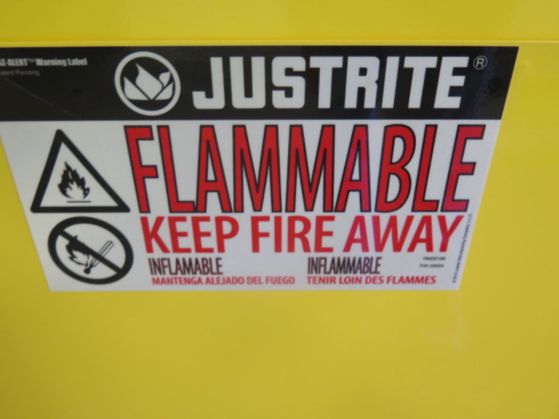 Justrite Flammables Storage Cabinet (SOLD AS-IS - NO WARRANTY) - Image 5 of 5