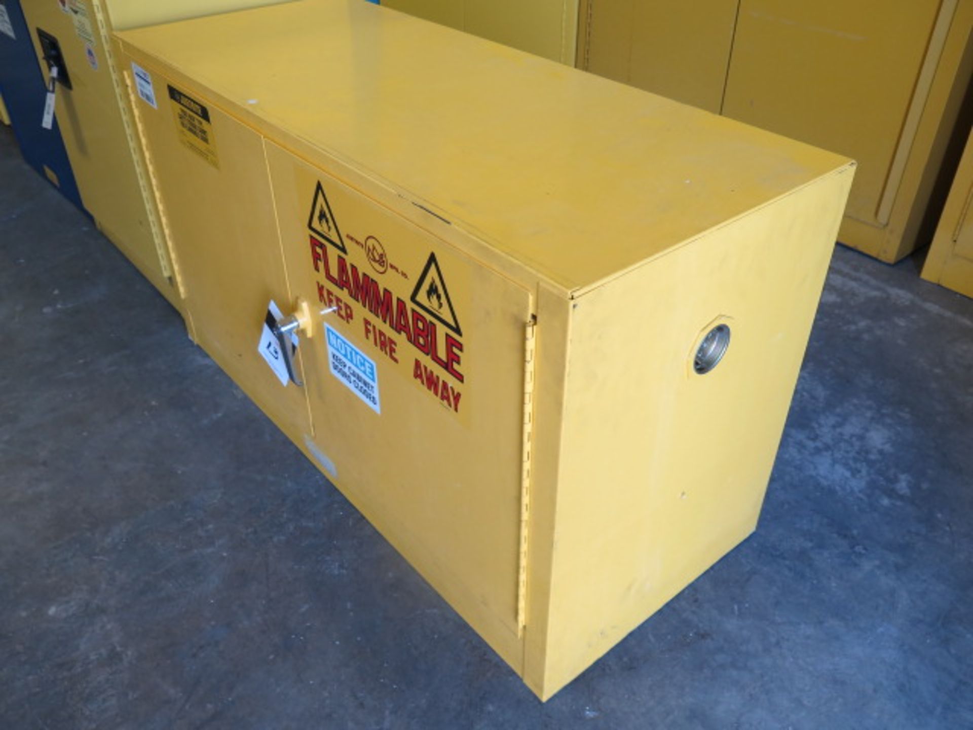 Justrite "Piggy-Back" Type Flammables Storage Cabinet (SOLD AS-IS - NO WARRANTY) - Image 2 of 6