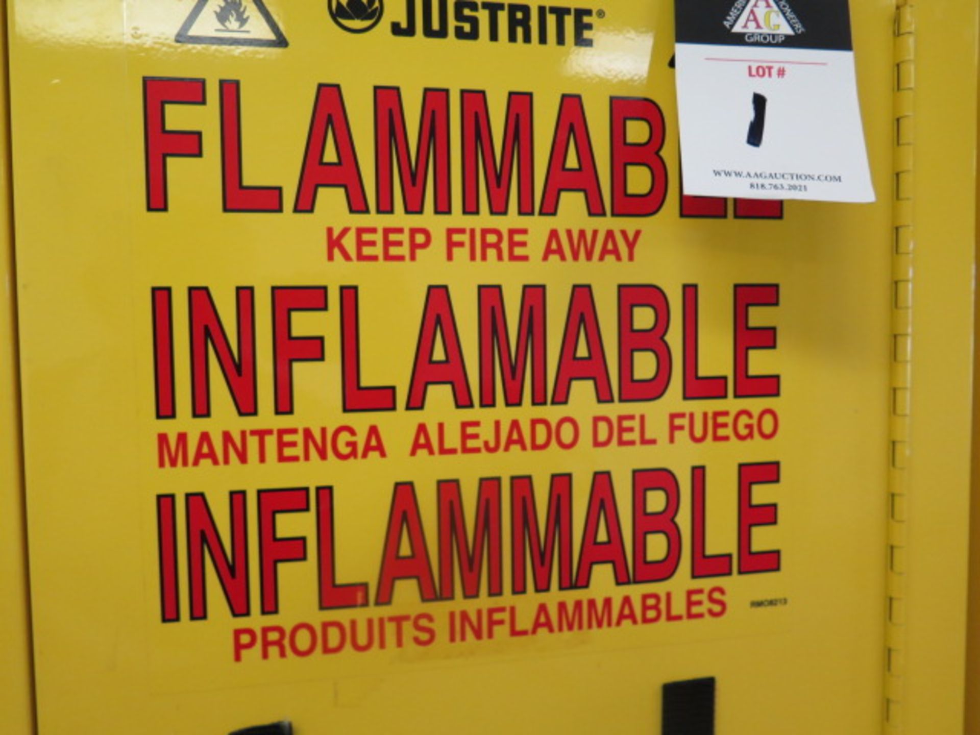 Justrite Flammables Storage Cabinet (SOLD AS-IS - NO WARRANTY) - Image 3 of 7