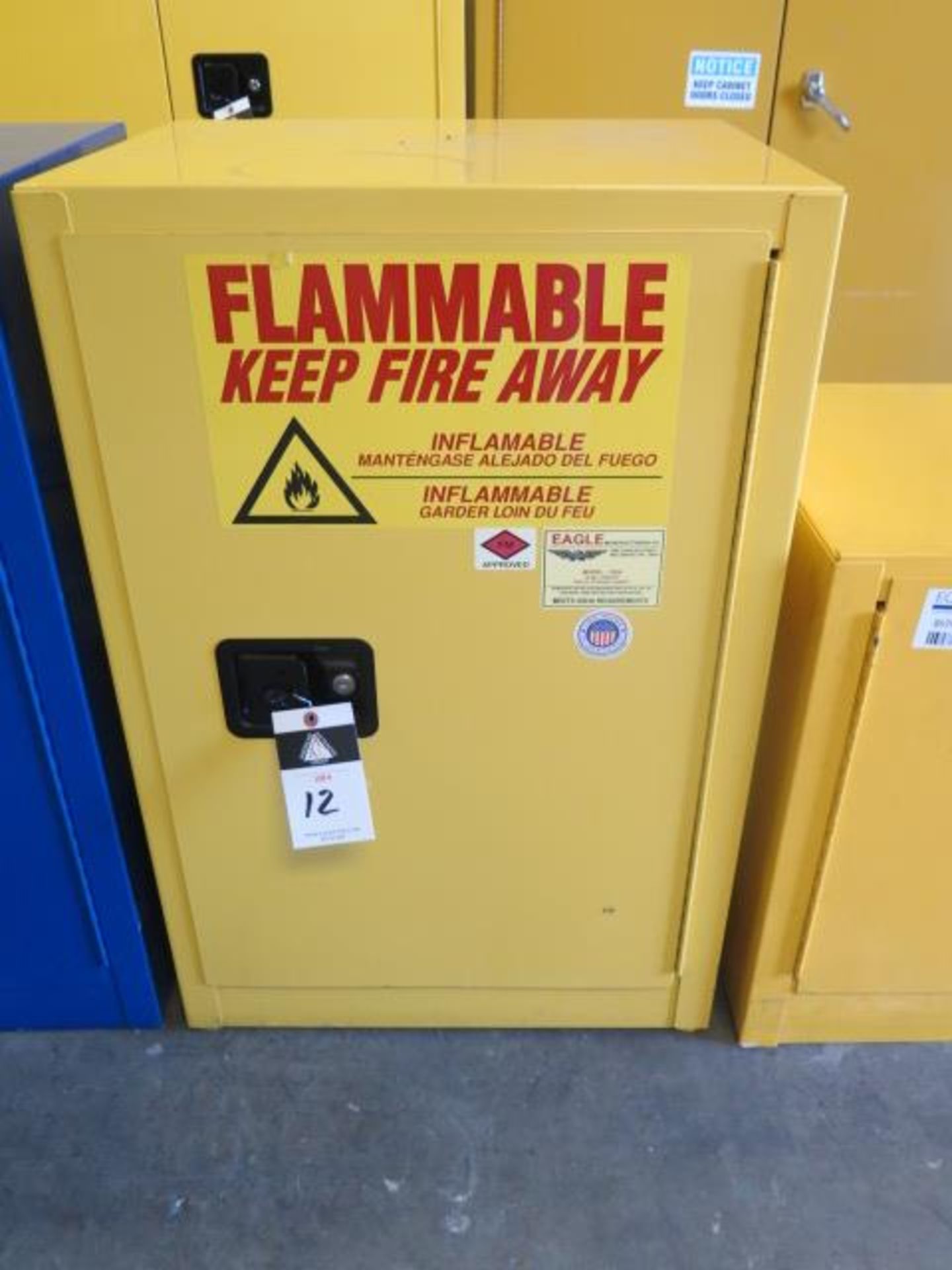 Eagle Flammables Storage Cabinet (SOLD AS-IS - NO WARRANTY)