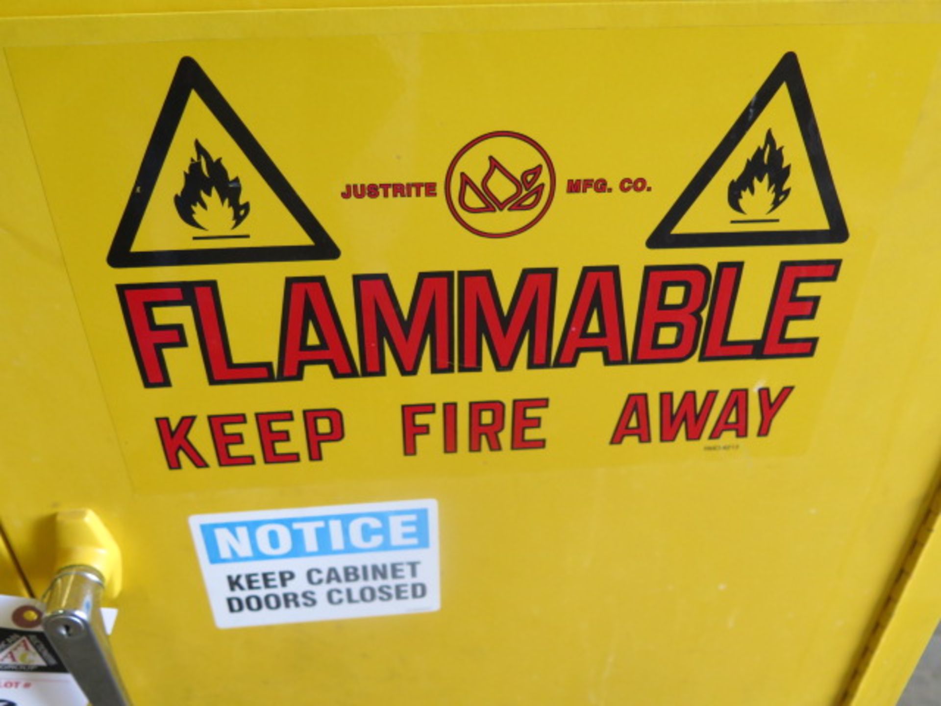 Justrite "Piggy-Back" Type Flammables Storage Cabinet (SOLD AS-IS - NO WARRANTY) - Image 6 of 6