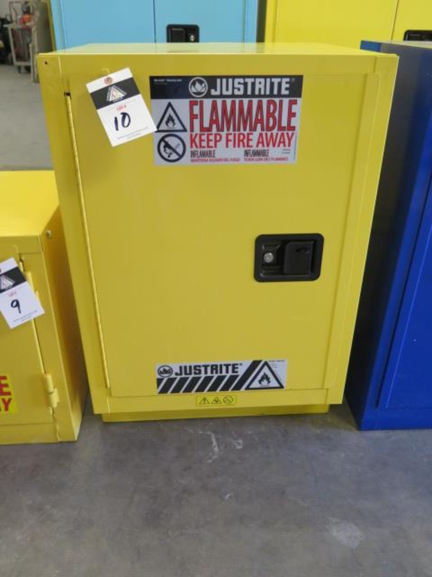 Justrite Flammables Storage Cabinet (SOLD AS-IS - NO WARRANTY)