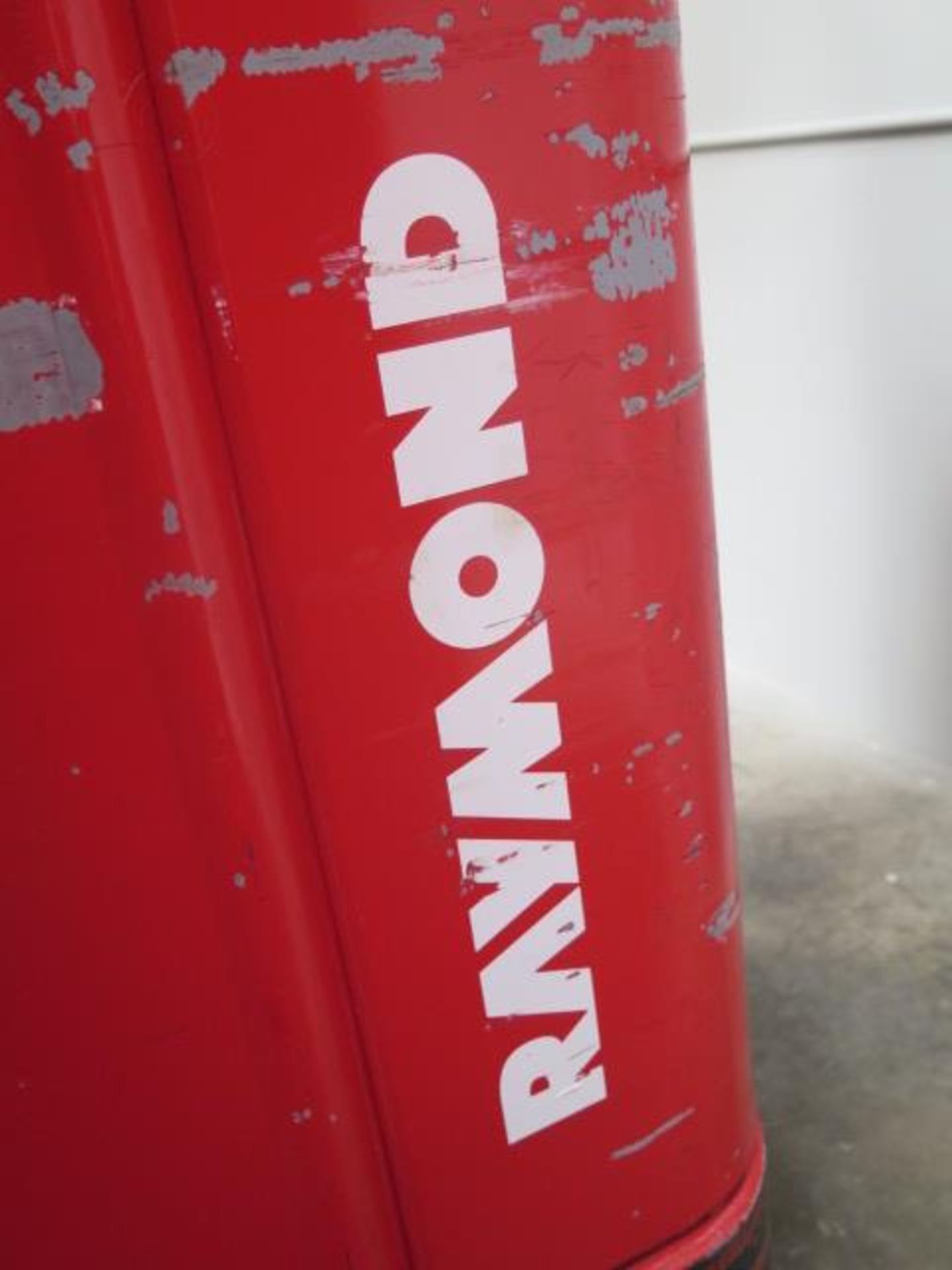 Raymond EASI R30 3000 Lb Cap Stand-In Reach Fork Electric Pallet Mover s/n DS-D-03-12766, SOLD AS IS - Image 4 of 15