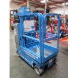 2010 Genie GRC-12 "Runabout Contractor" Electric Platform Lift s/n GRC10-315 w/ 12' Lift, SOLD AS IS