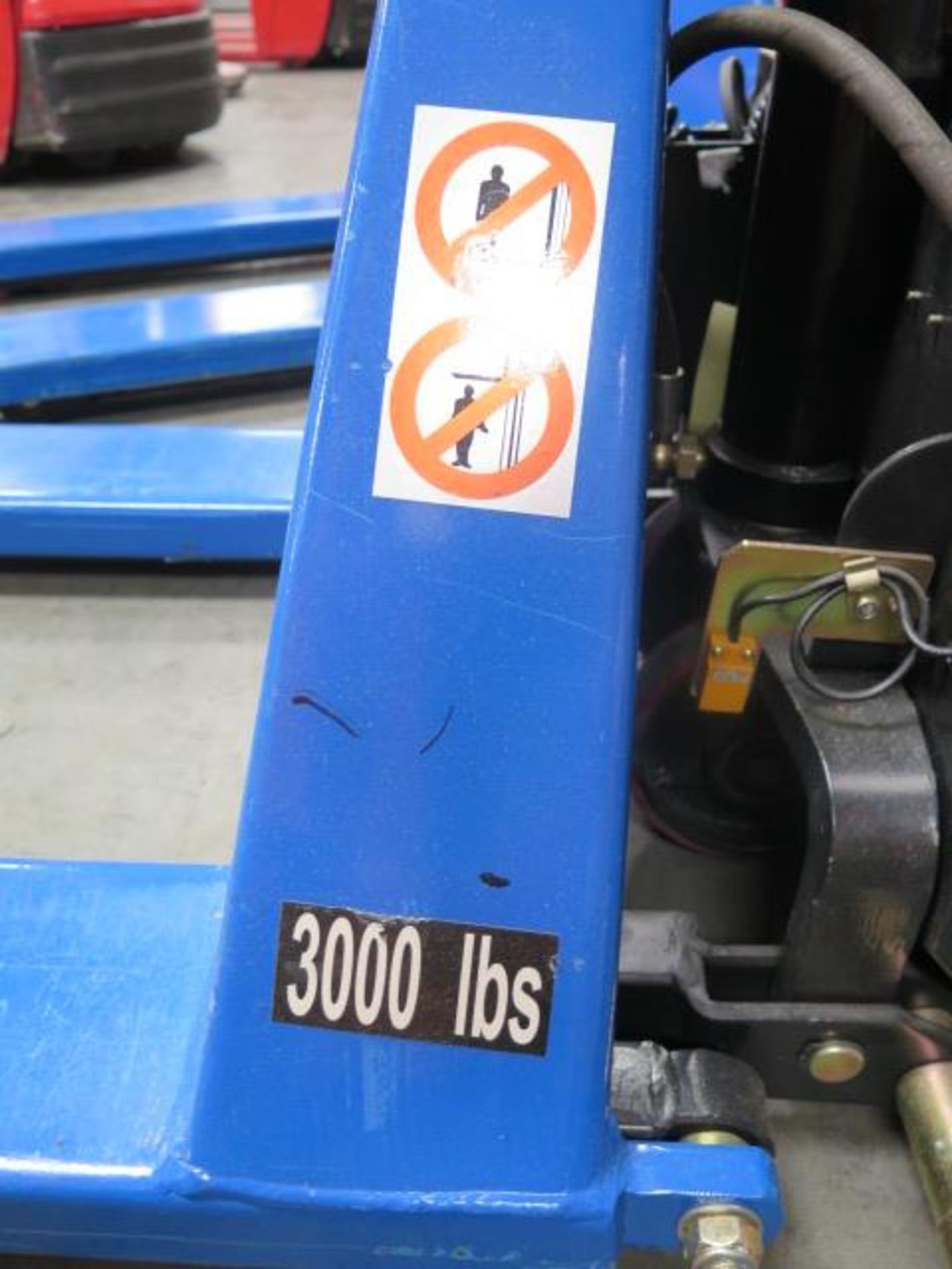 2015 Import mdl L-270-DC-HD 3000 Lb Cap Electric Pallet Jack w/ Built-In Charger, SOLD AS IS - Image 7 of 11