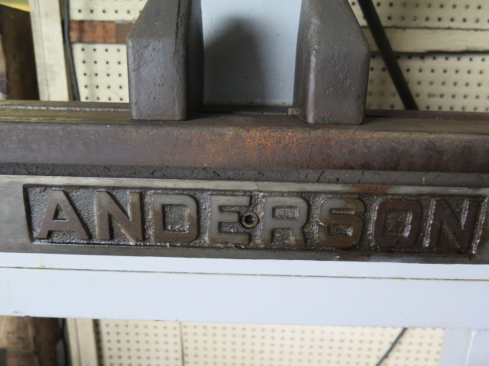 Andersdon 48" Hydraulic Shaft Straightener w/ Stand (SOLD AS-IS - NO WARRANTY) - Image 7 of 7
