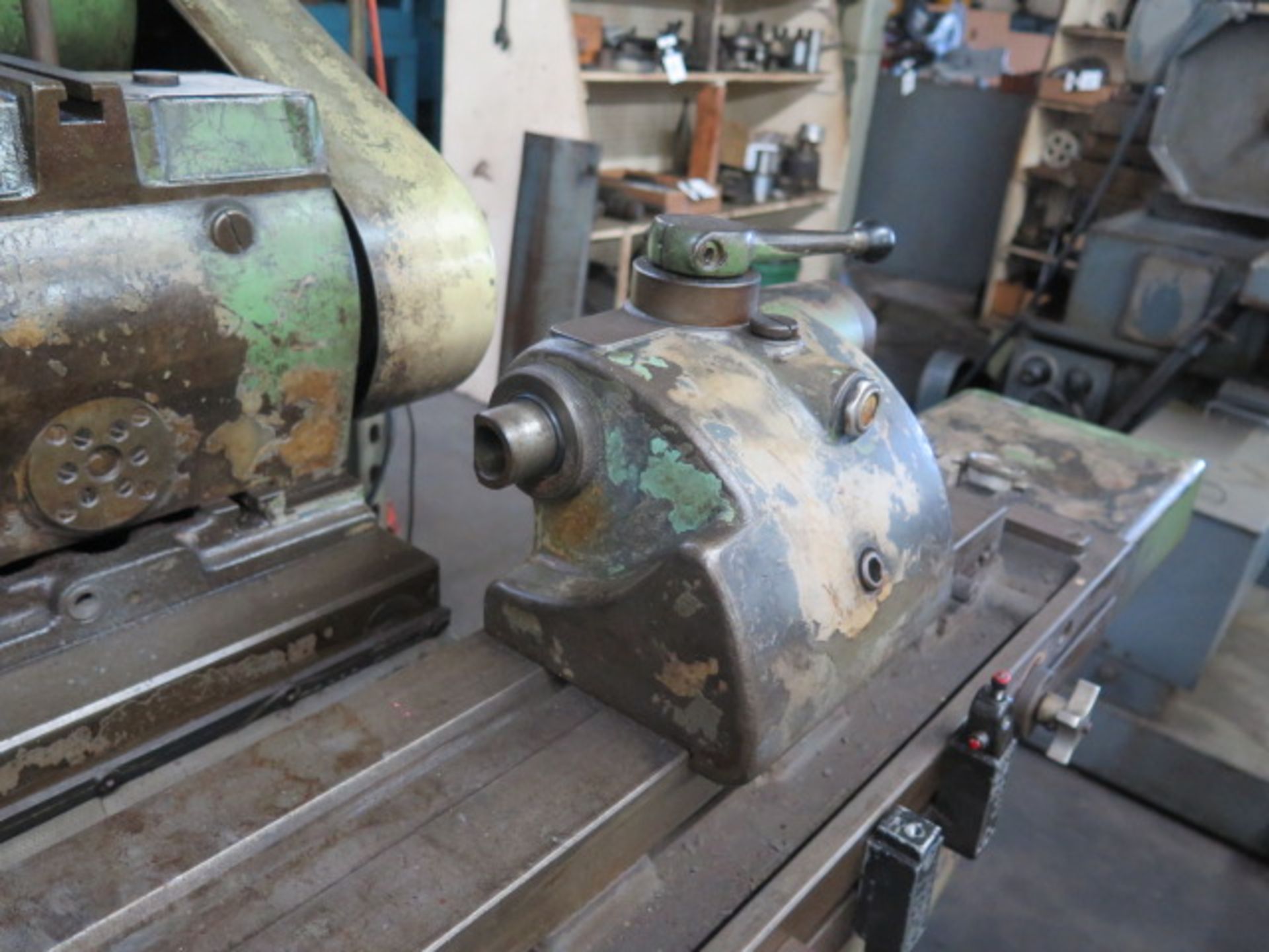 H. Tschudin HTG-400 Cylindrical Grinder s/n 681123 w/ Work Head (MOTOR REMOVED), SOLD AS IS - Image 5 of 12