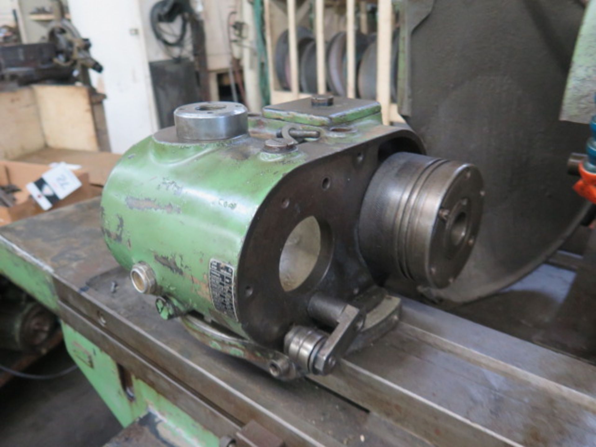 H. Tschudin HTG-400 Cylindrical Grinder s/n 681123 w/ Work Head (MOTOR REMOVED), SOLD AS IS - Image 4 of 12