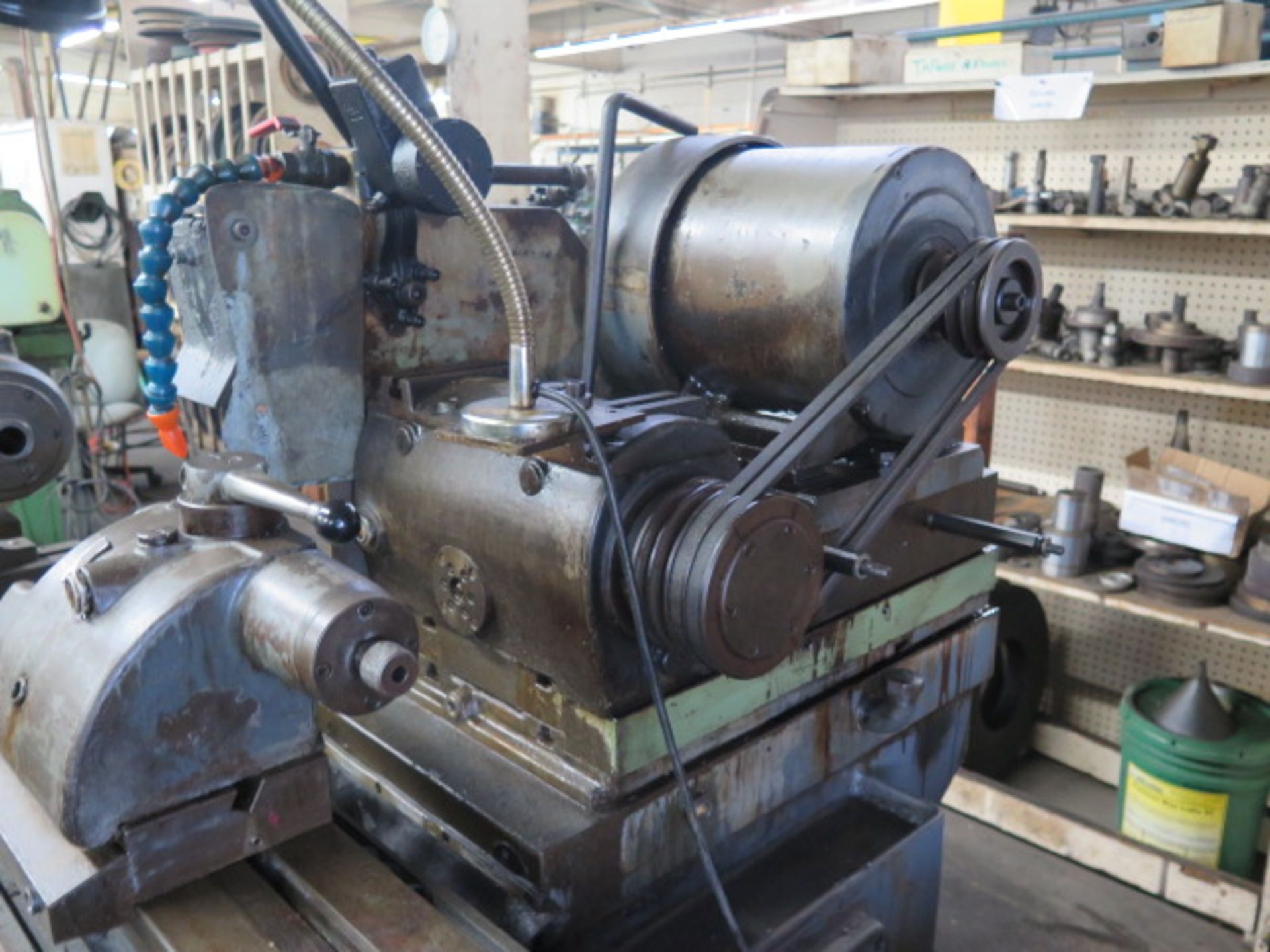 H. Tschudin HTG-600 Cylindrical Grinder s/n 64171 w/ Motorized Work Head, Tailstock, SOLD AS IS - Image 9 of 14