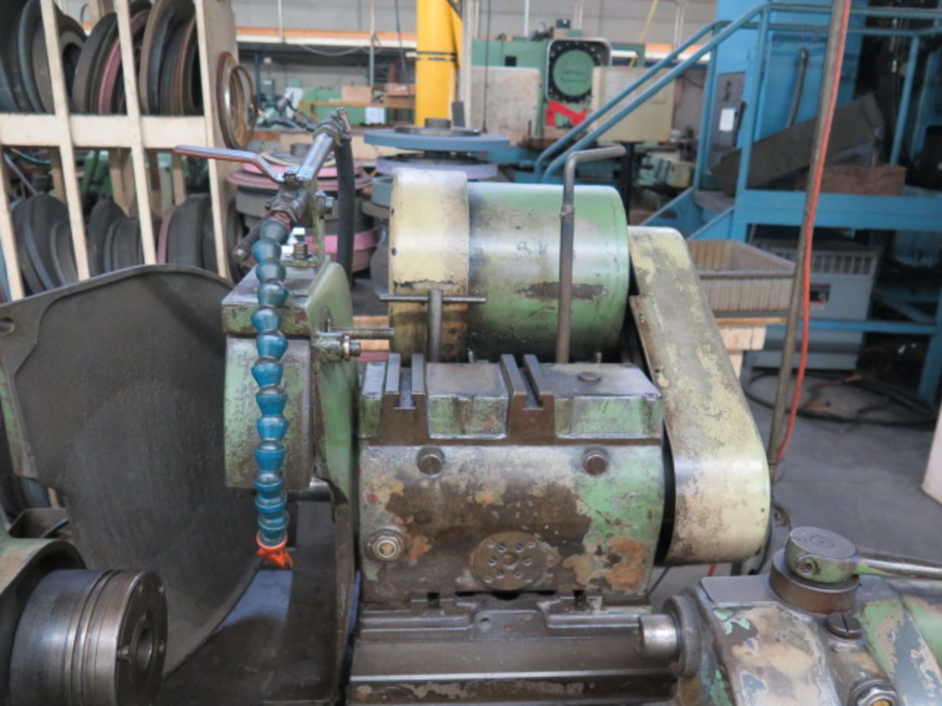 H. Tschudin HTG-400 Cylindrical Grinder s/n 681123 w/ Work Head (MOTOR REMOVED), SOLD AS IS - Image 7 of 12