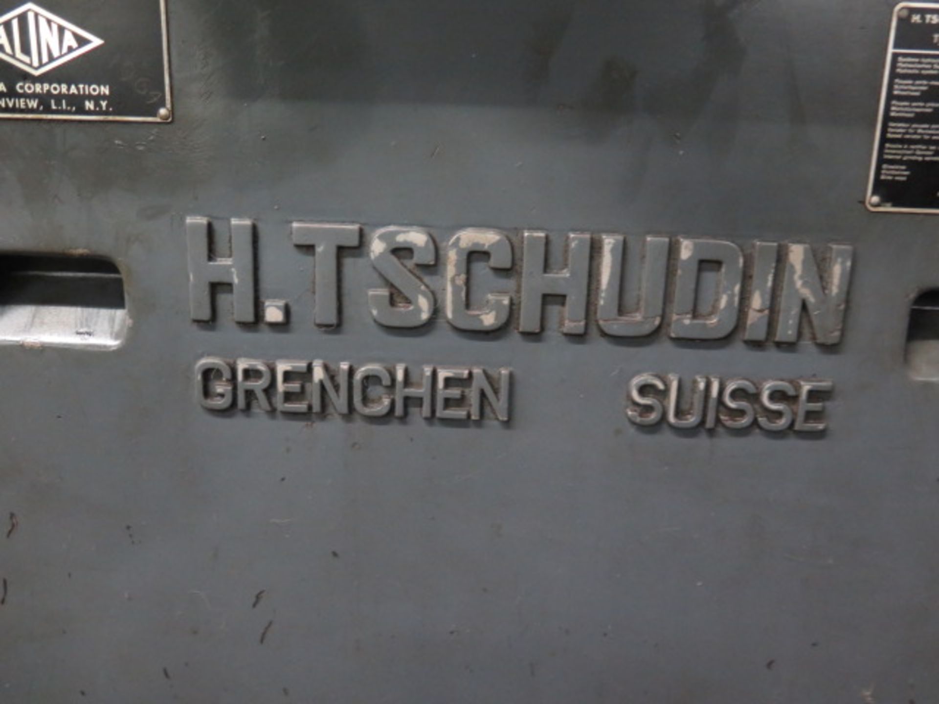 H. Tschudin HTG-600 Cylindrical Grinder s/n 64171 w/ Motorized Work Head, Tailstock, SOLD AS IS - Image 13 of 14