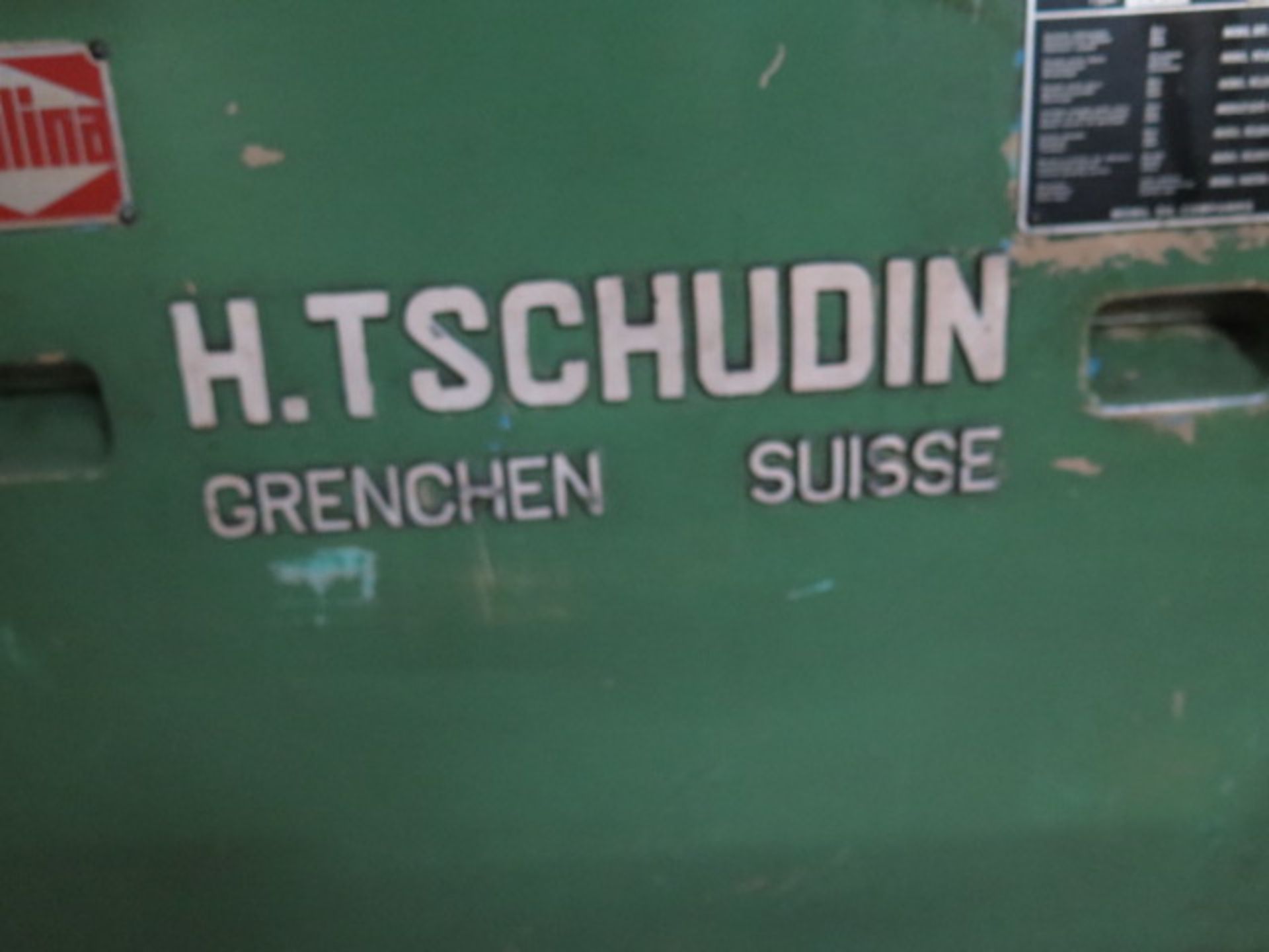 H. Tschudin HTG-600 Cylindrical Grinder s/n 68276 w/ Motorized Work Head, Tailstock, SOLD AS IS - Image 16 of 17