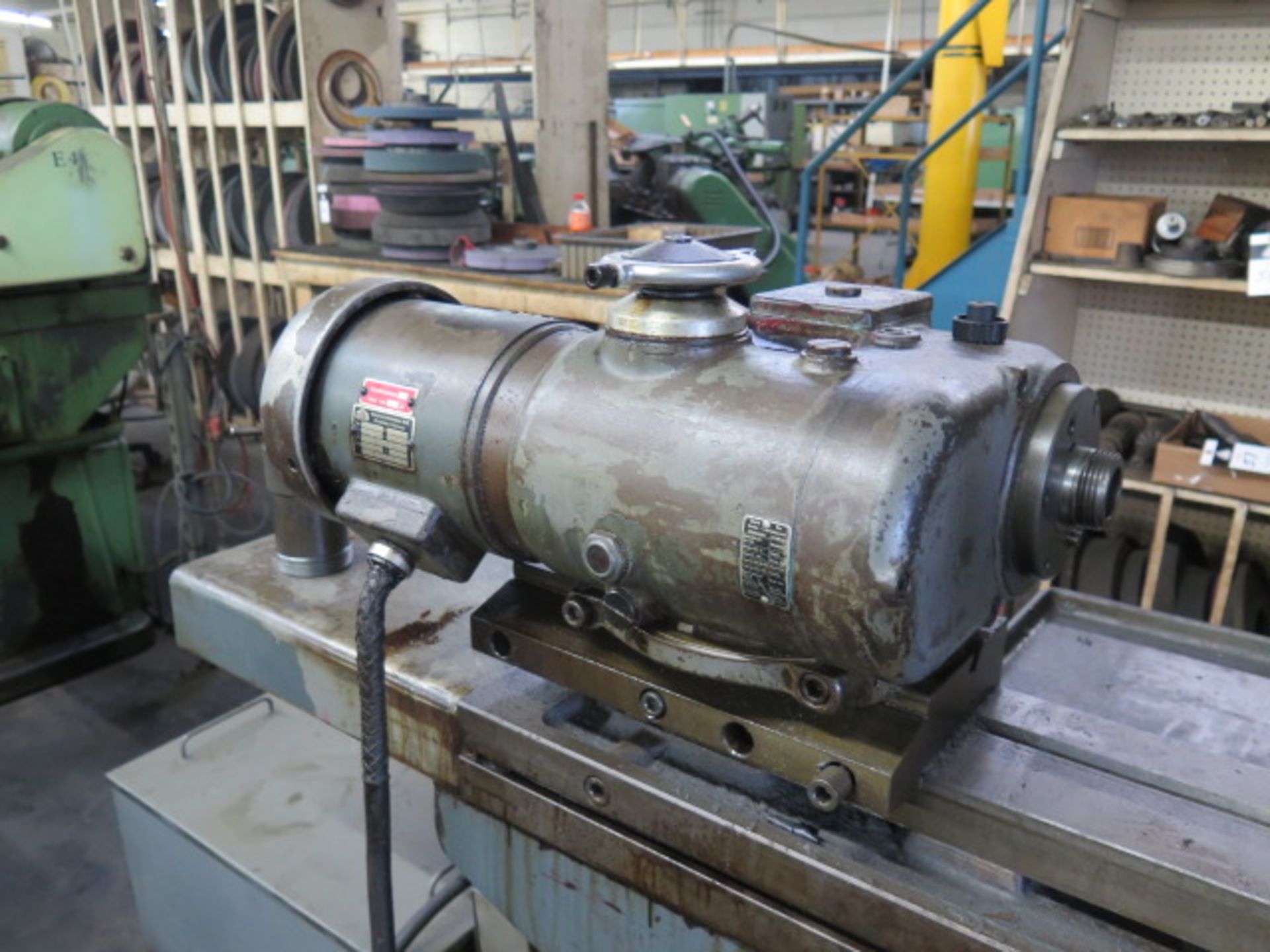 H. Tschudin HTG-600 Cylindrical Grinder s/n 64171 w/ Motorized Work Head, Tailstock, SOLD AS IS - Image 4 of 14