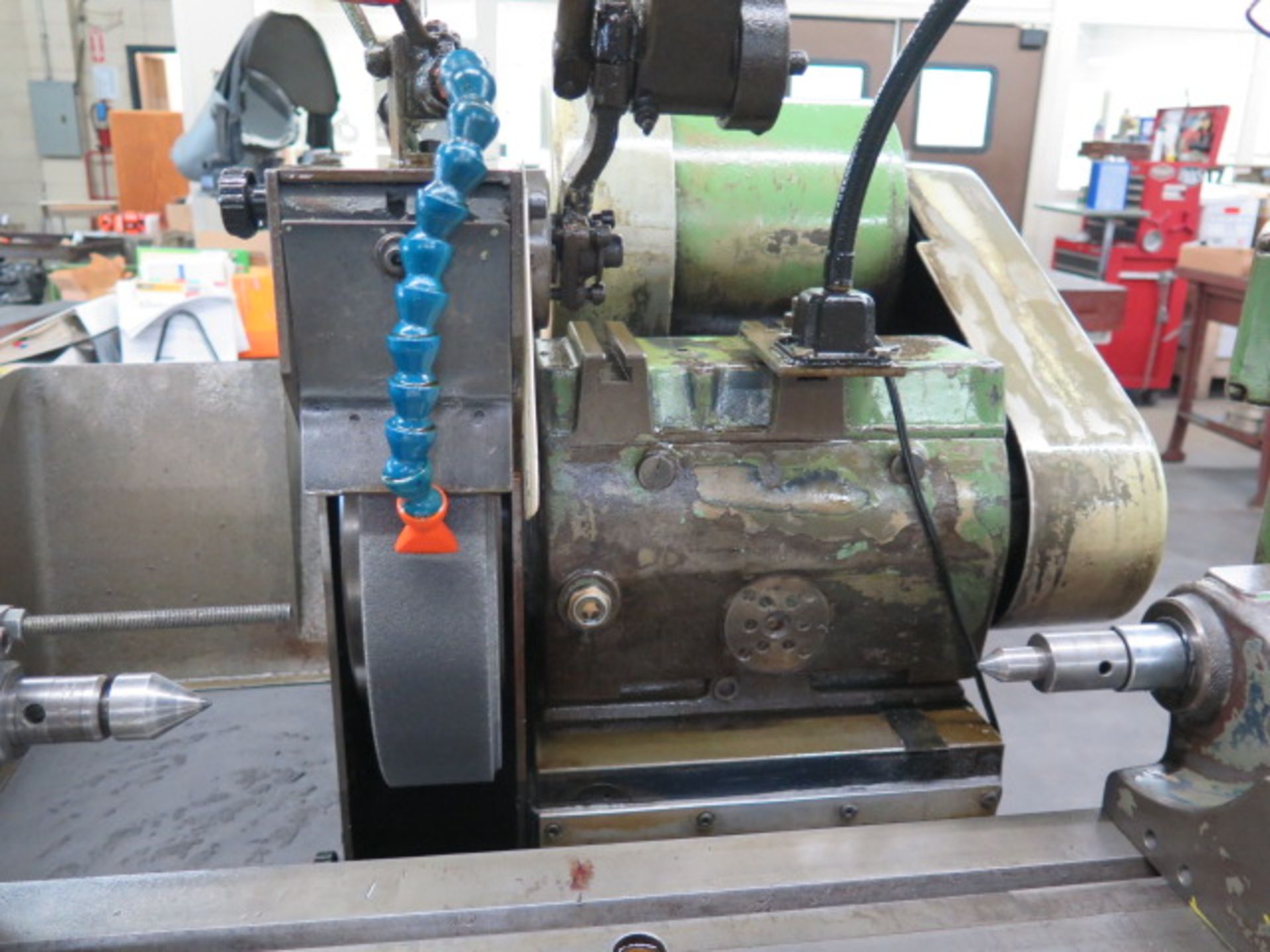 H. Tschudin HTG-400 Cylindrical Grinder s/n 711485 w/ Motorized Work Head, Tailstock, SOLD AS IS - Image 7 of 14