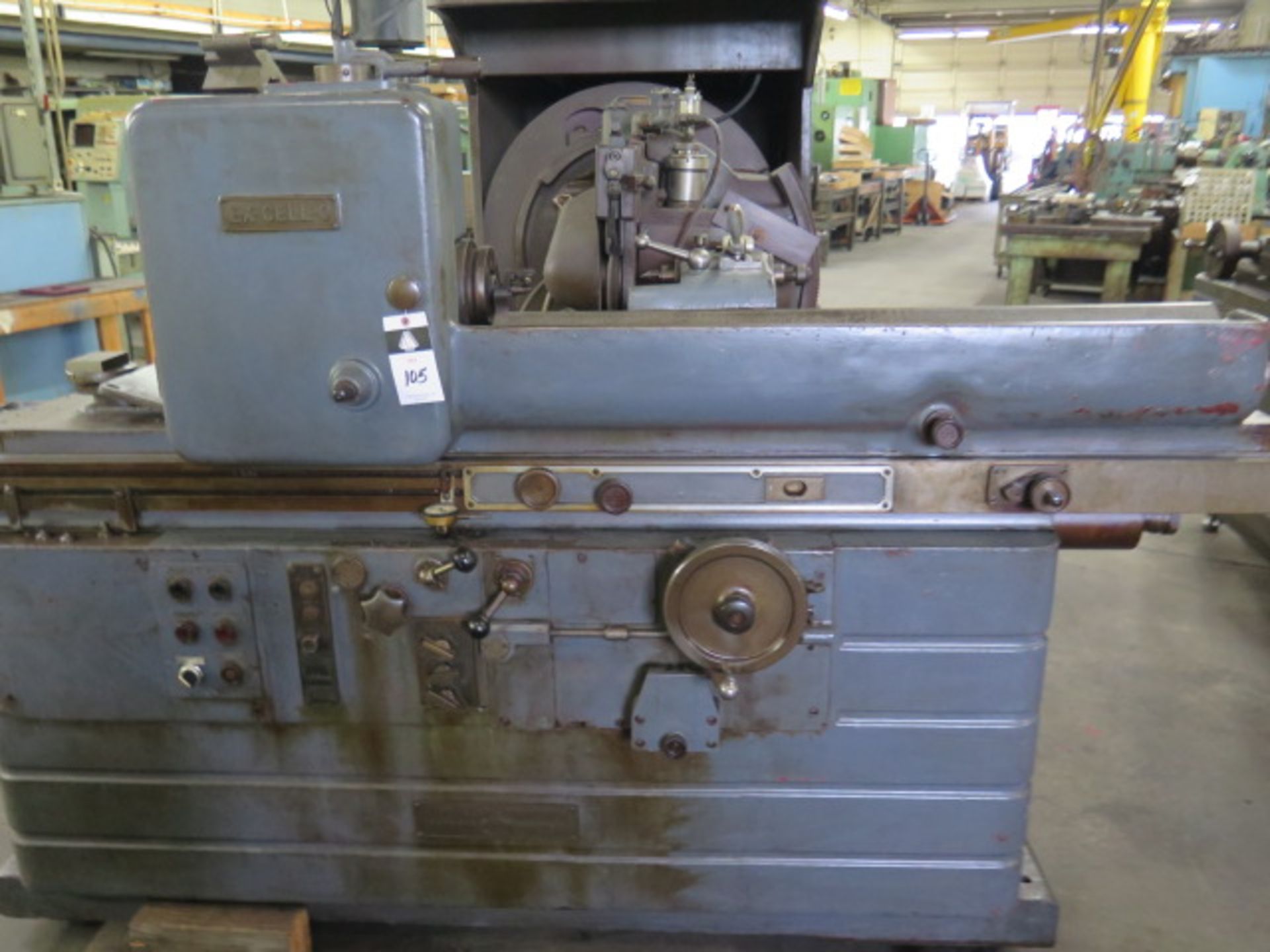 Ex-Cell-O Style 35 16” x 34” Thread Grinder s/n 1297 w/ Work Head, Tailstock, Coolant SOLD AS IS - Image 4 of 14