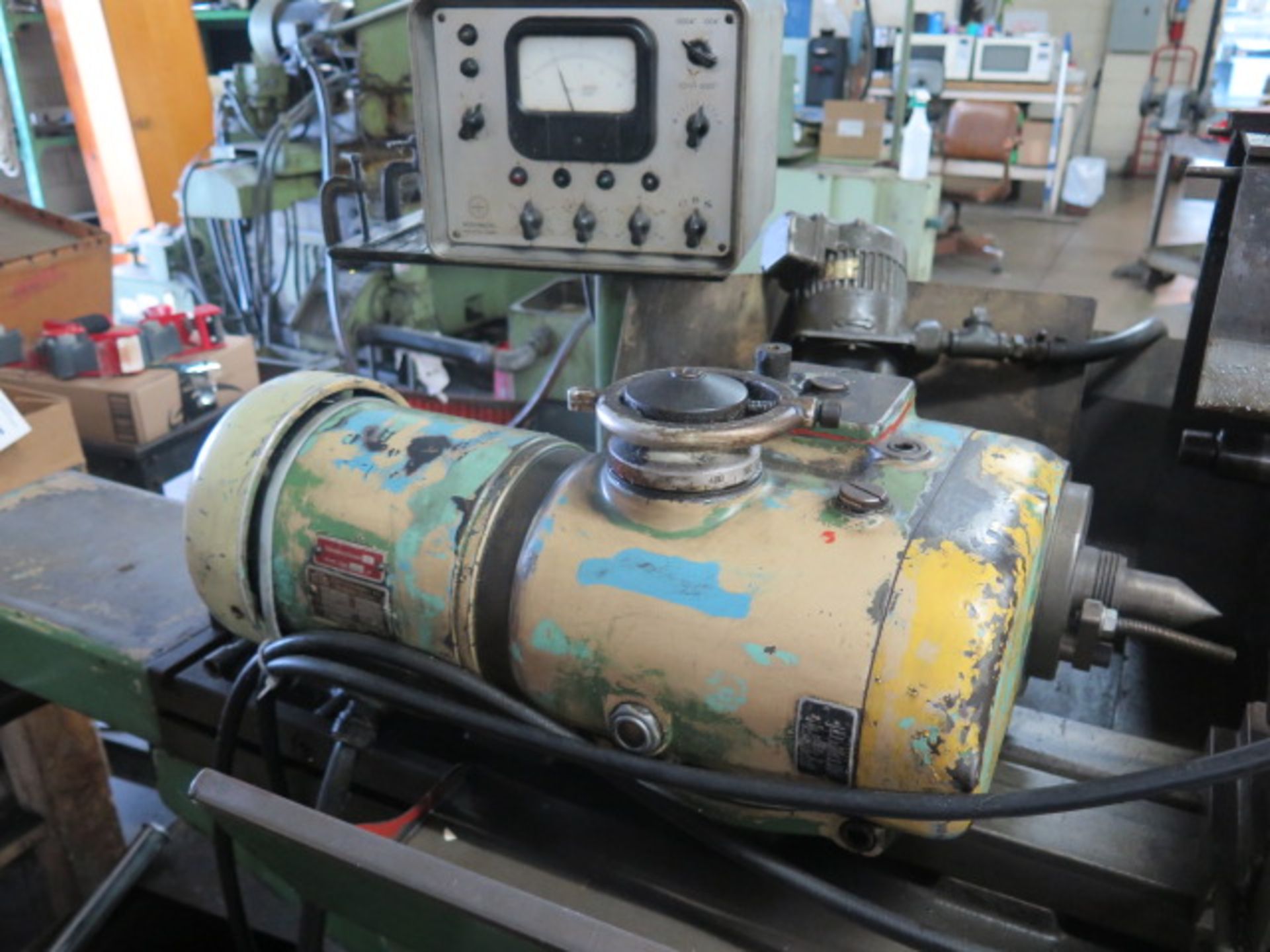 H. Tschudin HTG-600 Cylindrical Grinder s/n 68276 w/ Motorized Work Head, Tailstock, SOLD AS IS - Image 4 of 17