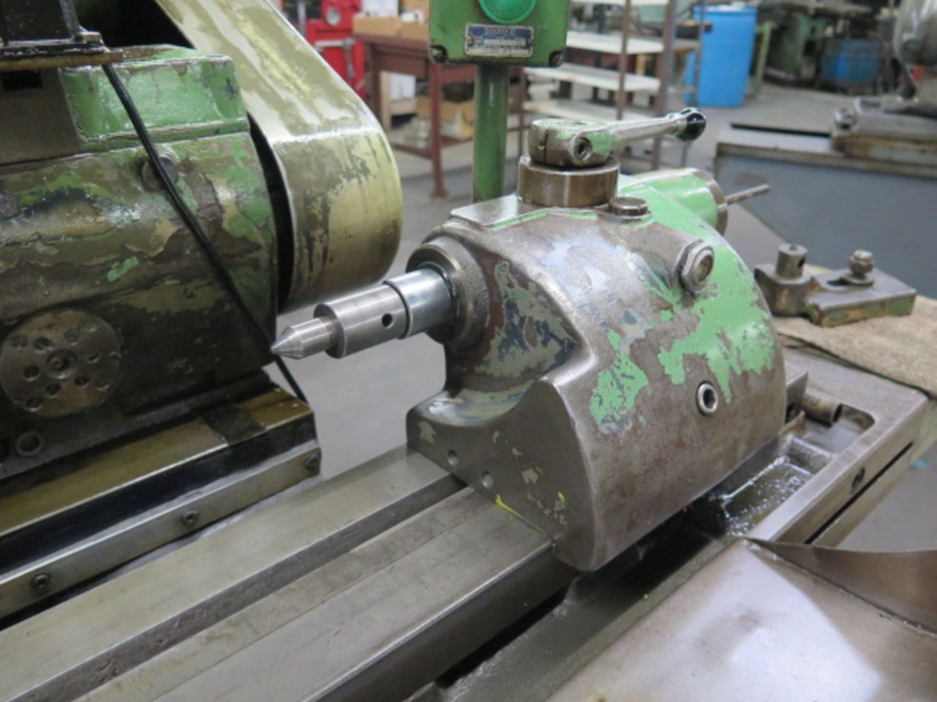 H. Tschudin HTG-400 Cylindrical Grinder s/n 711485 w/ Motorized Work Head, Tailstock, SOLD AS IS - Image 6 of 14