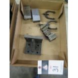 Magnetic Blocks, V-Blocks and Angle Plate (SOLD AS-IS - NO WARRANTY)