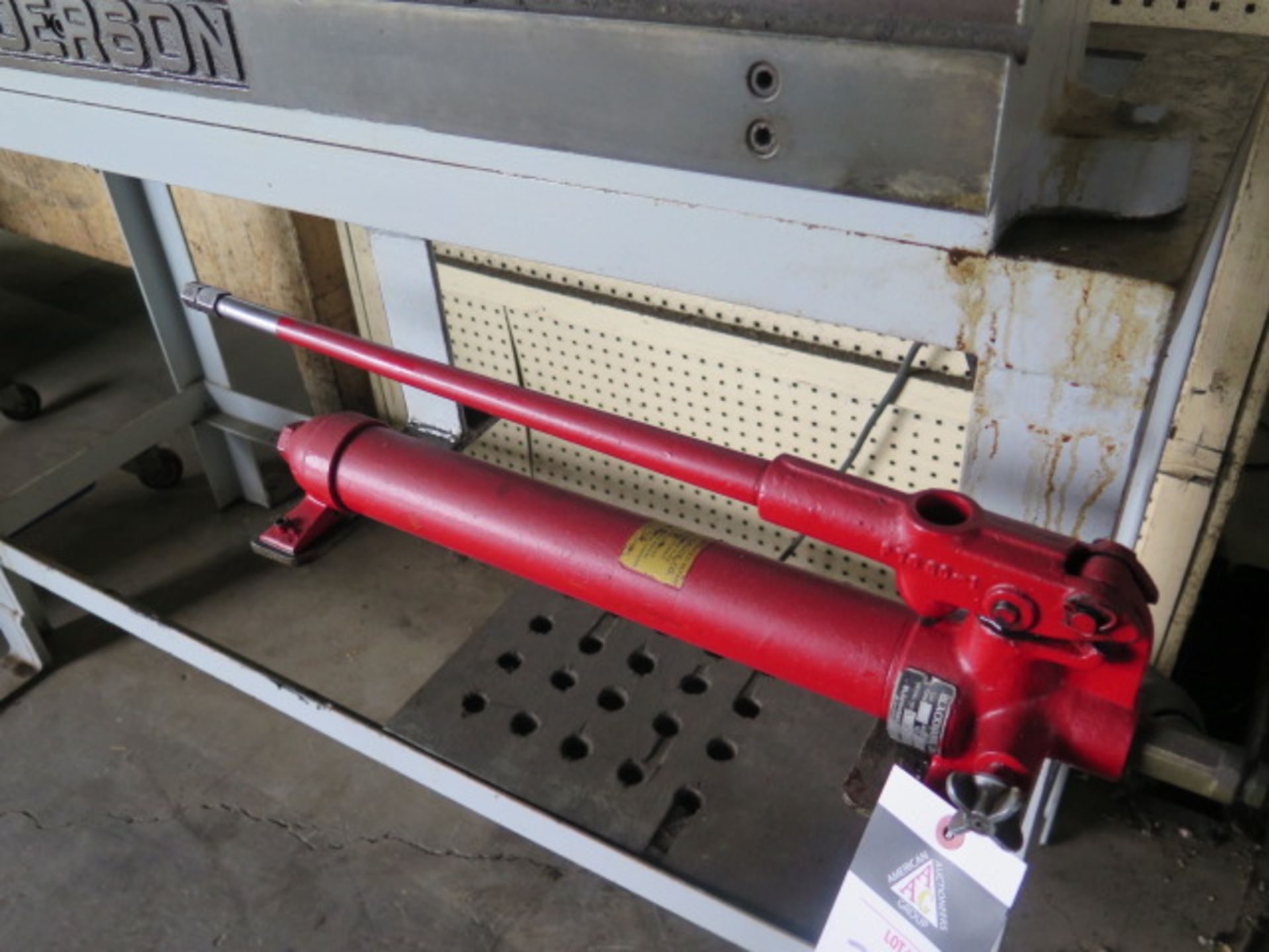 Andersdon 48" Hydraulic Shaft Straightener w/ Stand (SOLD AS-IS - NO WARRANTY) - Image 5 of 7