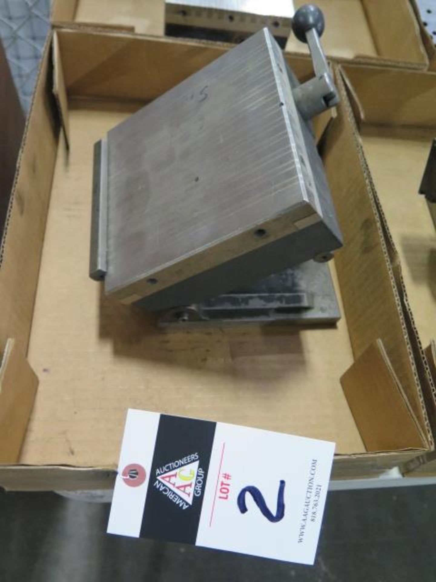 6" x 6" Magnetic Sine Table (SOLD AS-IS - NO WARRANTY)