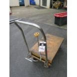 Hydraulic Scissor Lift Cart (SOLD AS-IS - NO WARRANTY)