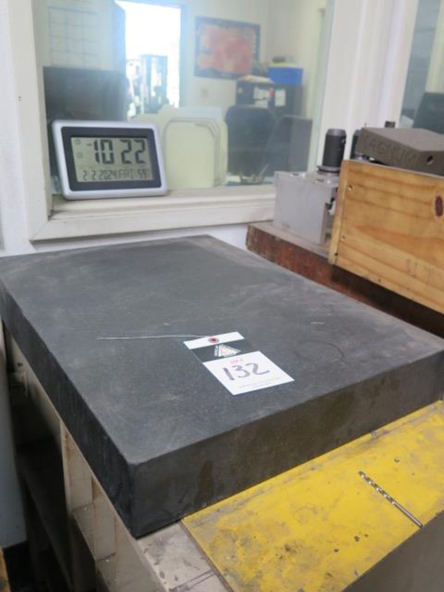 18" x 24" x 3" Granite Surface Plate w/ Cart (SOLD AS-IS - NO WARRANTY) - Bild 2 aus 2