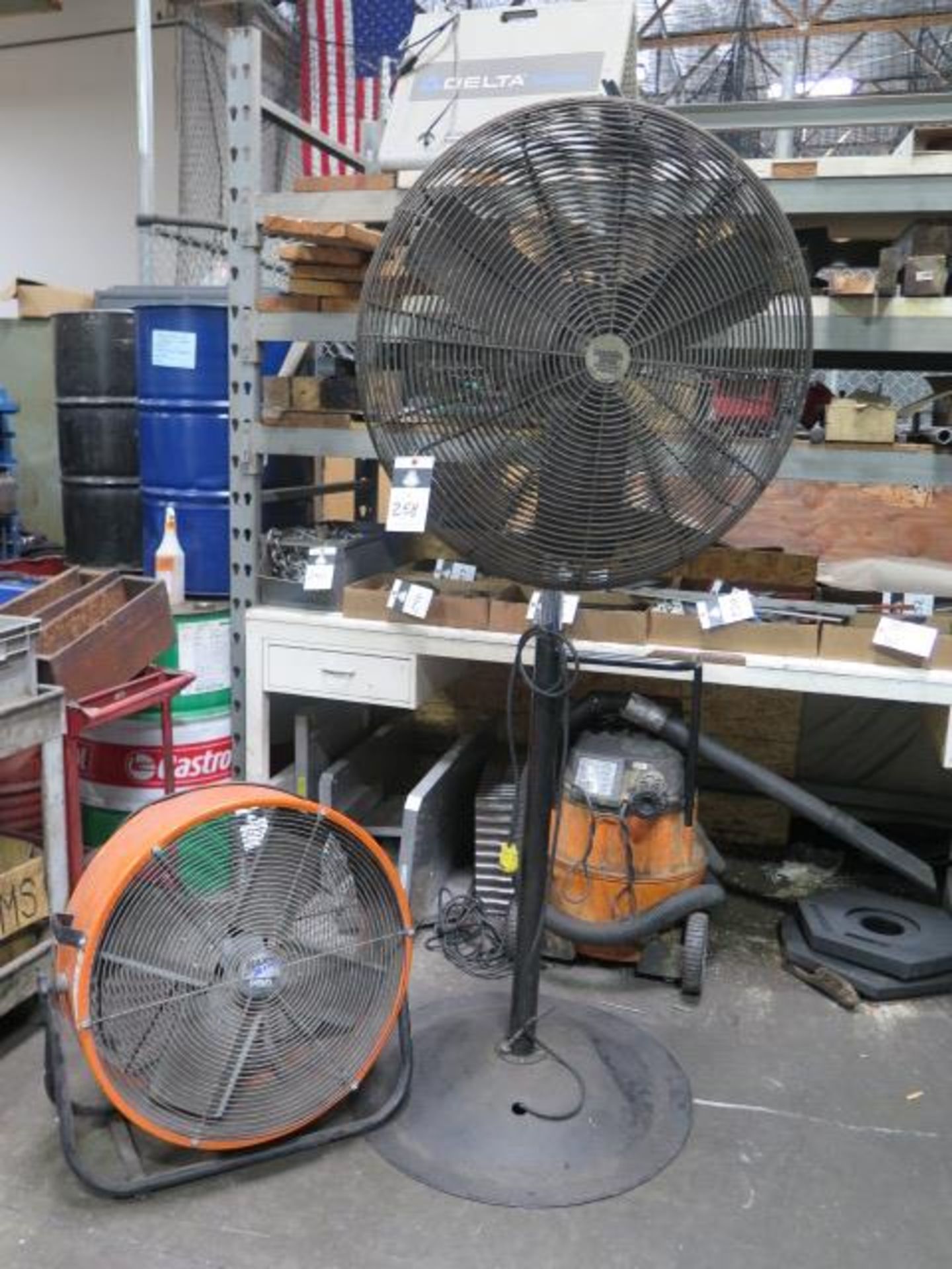 Shop Fans (2) (SOLD AS-IS - NO WARRANTY)