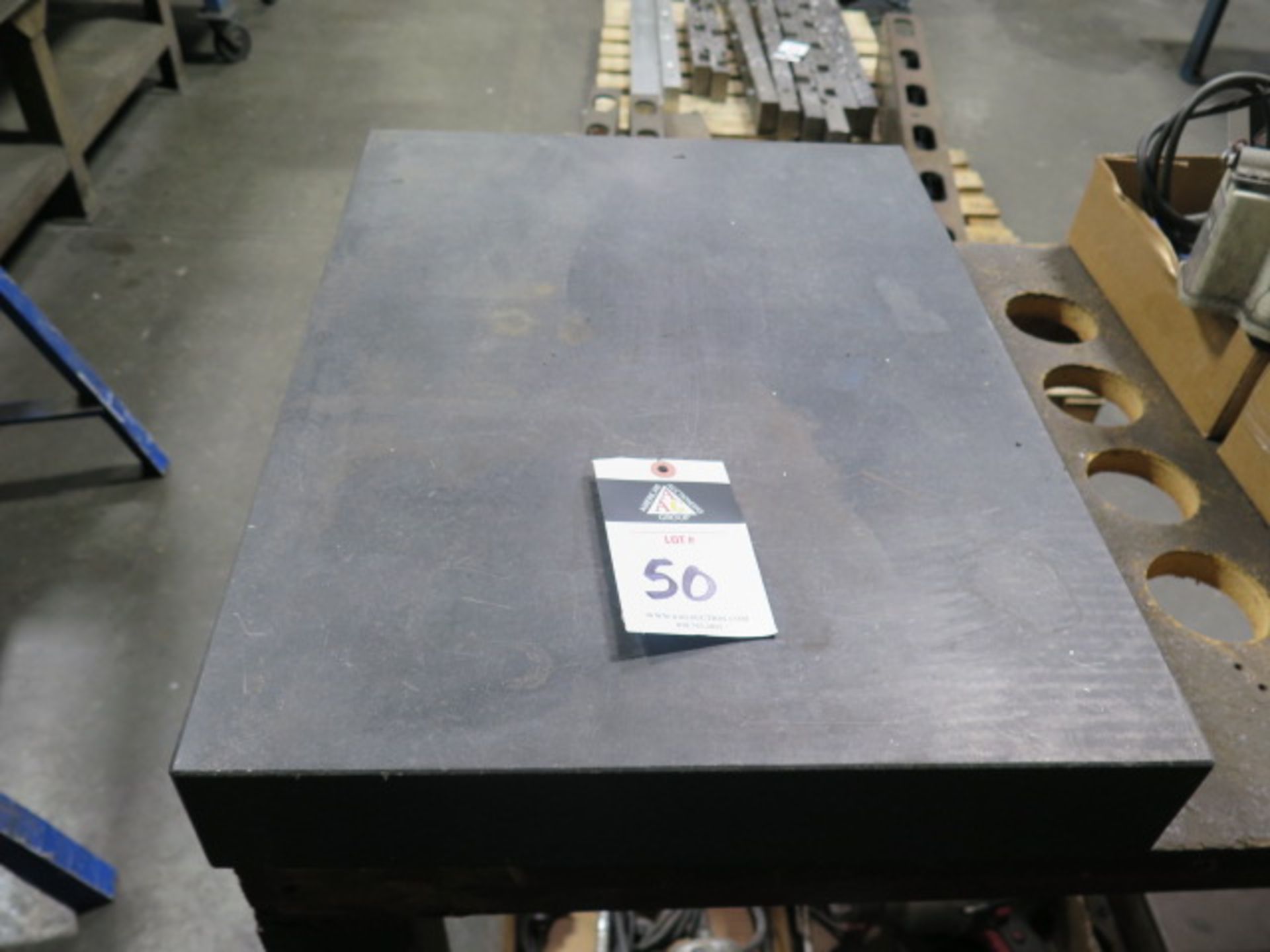 18" x 24" x 3" Granite Surface Plate (SOLD AS-IS - NO WARRANTY)