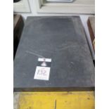 18" x 24" x 3" Granite Surface Plate w/ Cart (SOLD AS-IS - NO WARRANTY)