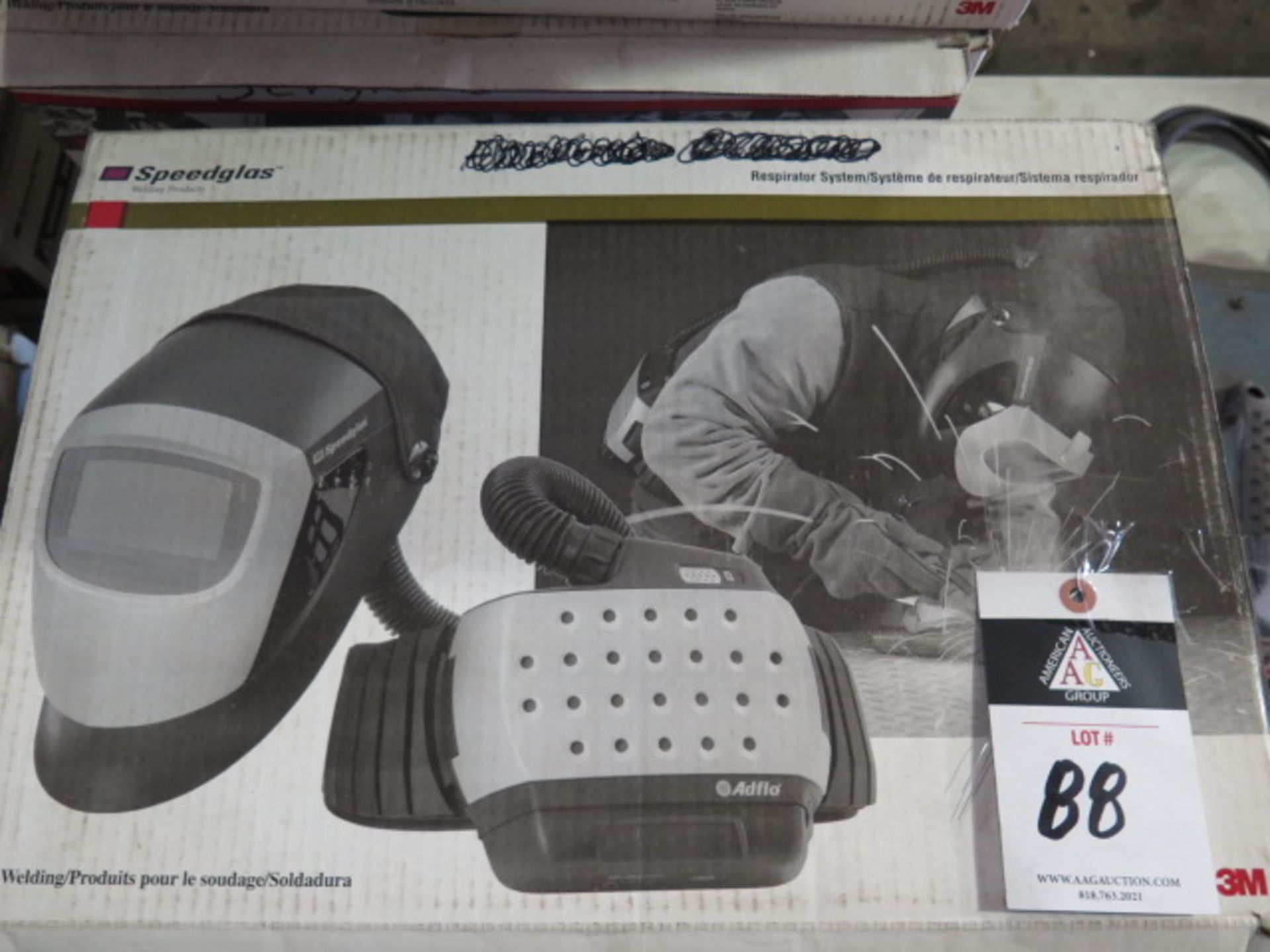 3M "Adflo" Powered Air Purifying Respirator High Efficiency Systems (2) (SOLD AS-IS - NO WARRANTY)
