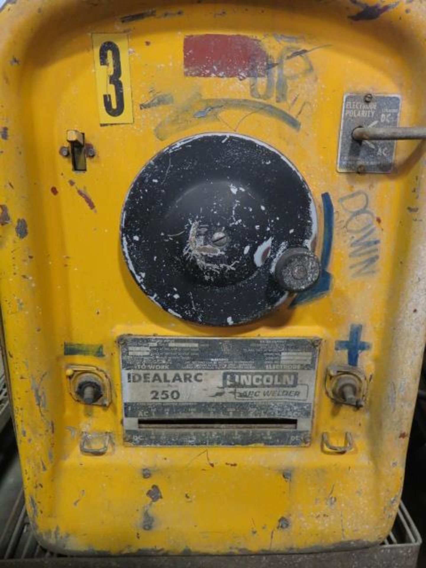Lincoln Idealarc 250 Arc Welding Power Source (SOLD AS-IS - NO WARRANTY) - Image 3 of 11